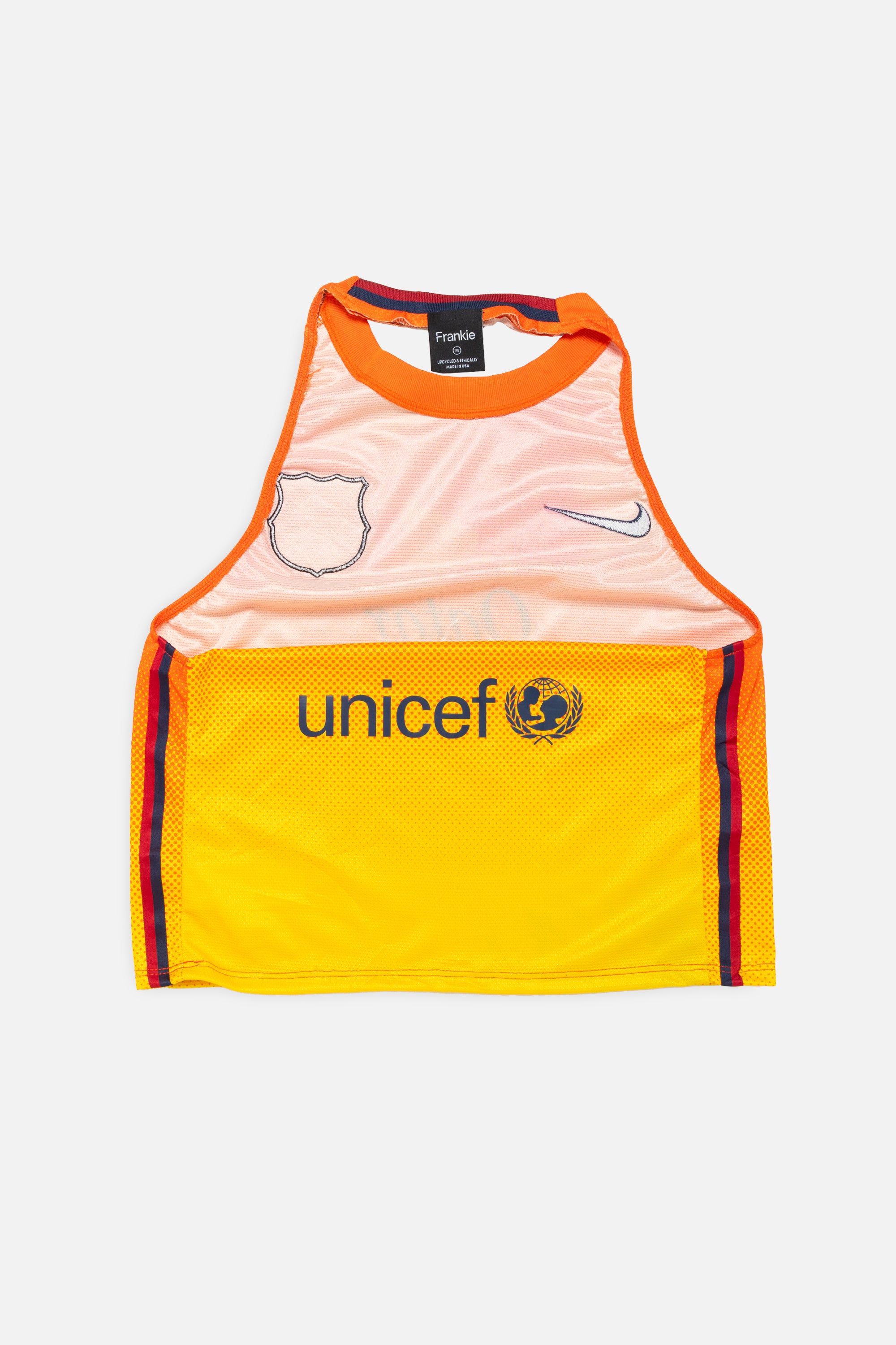 Rework FC Barcelona Halter Top