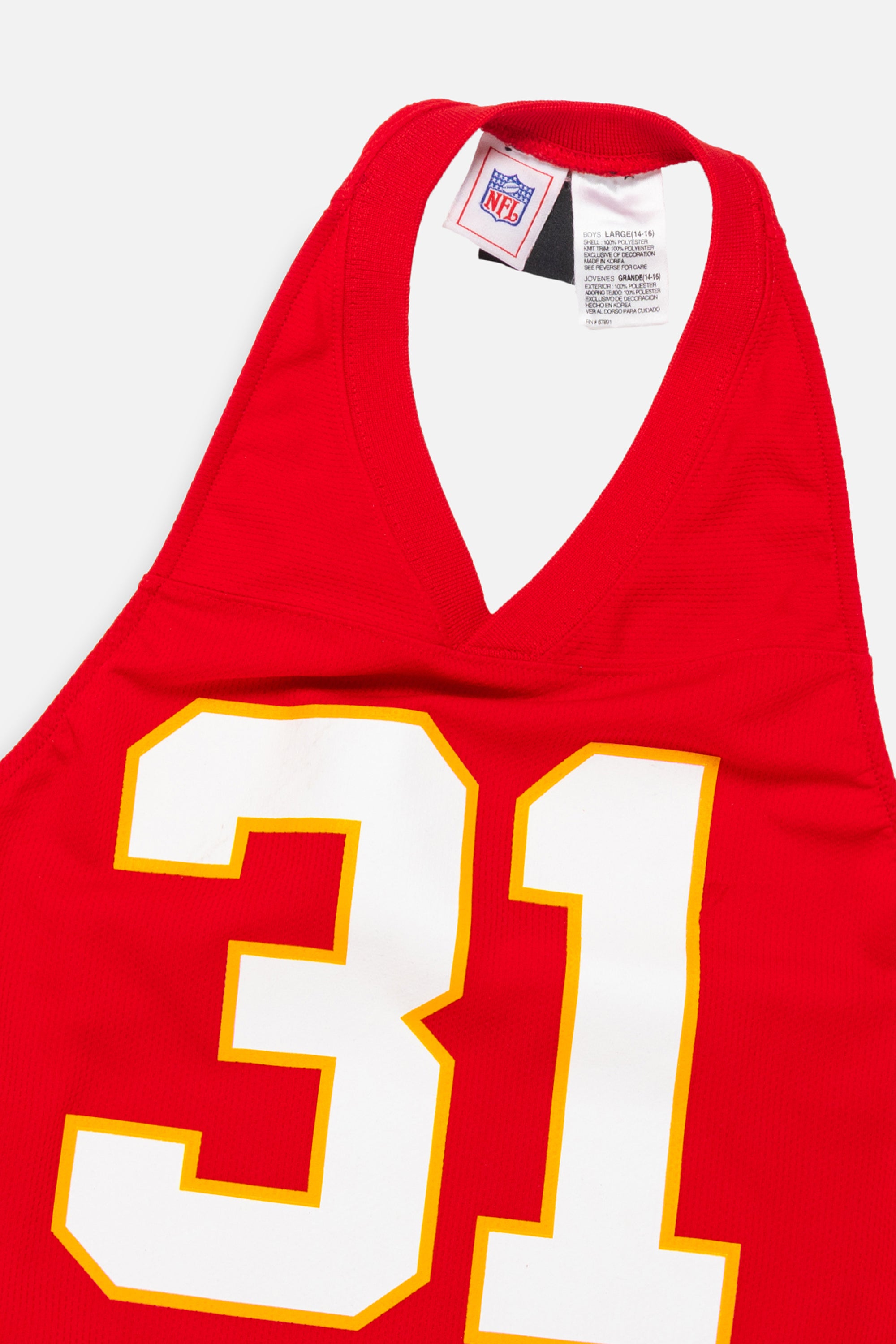 Rework Kansas City Chiefs Halter Top