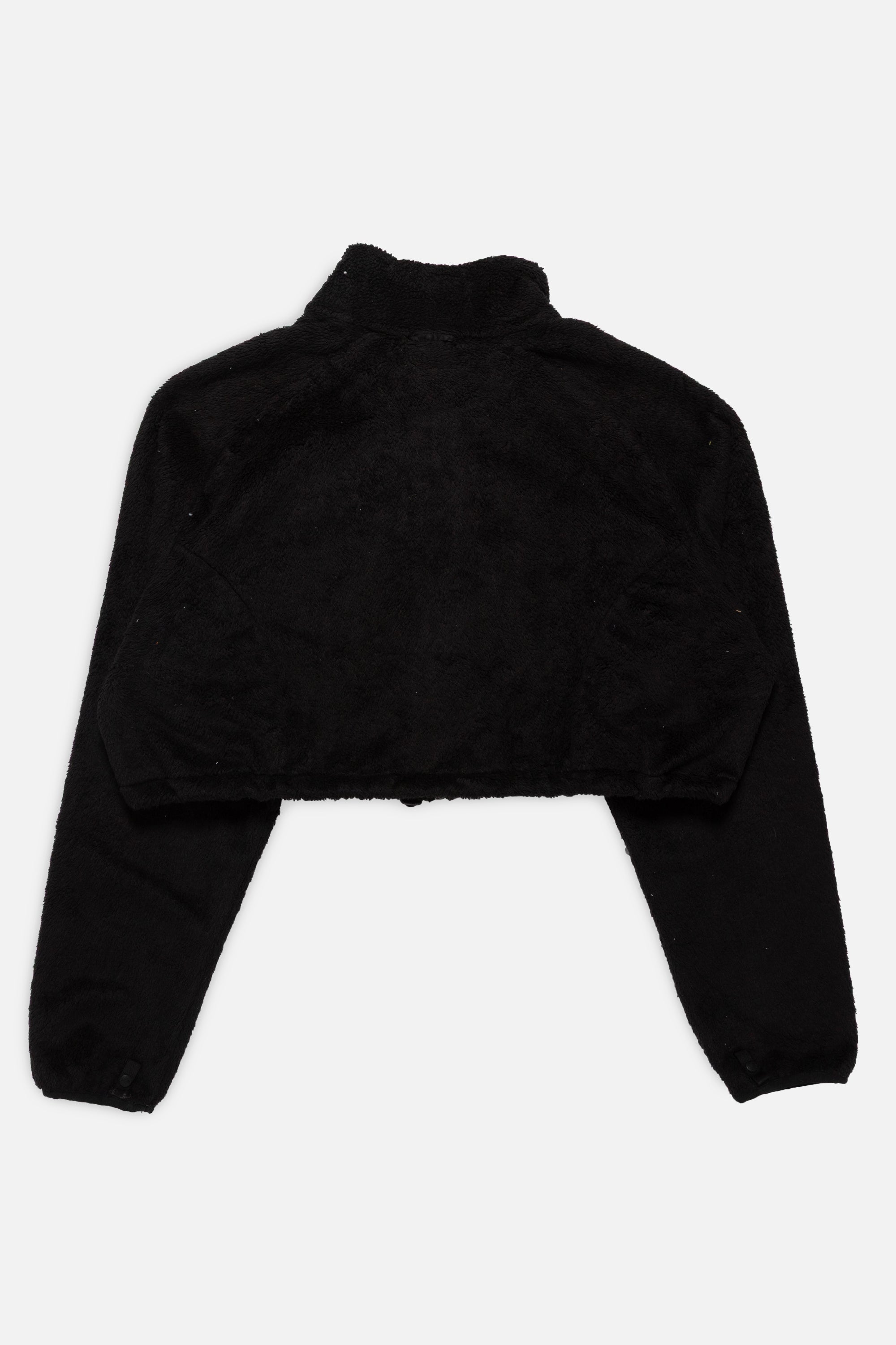 Rework North Face Crop Fleece Jacket