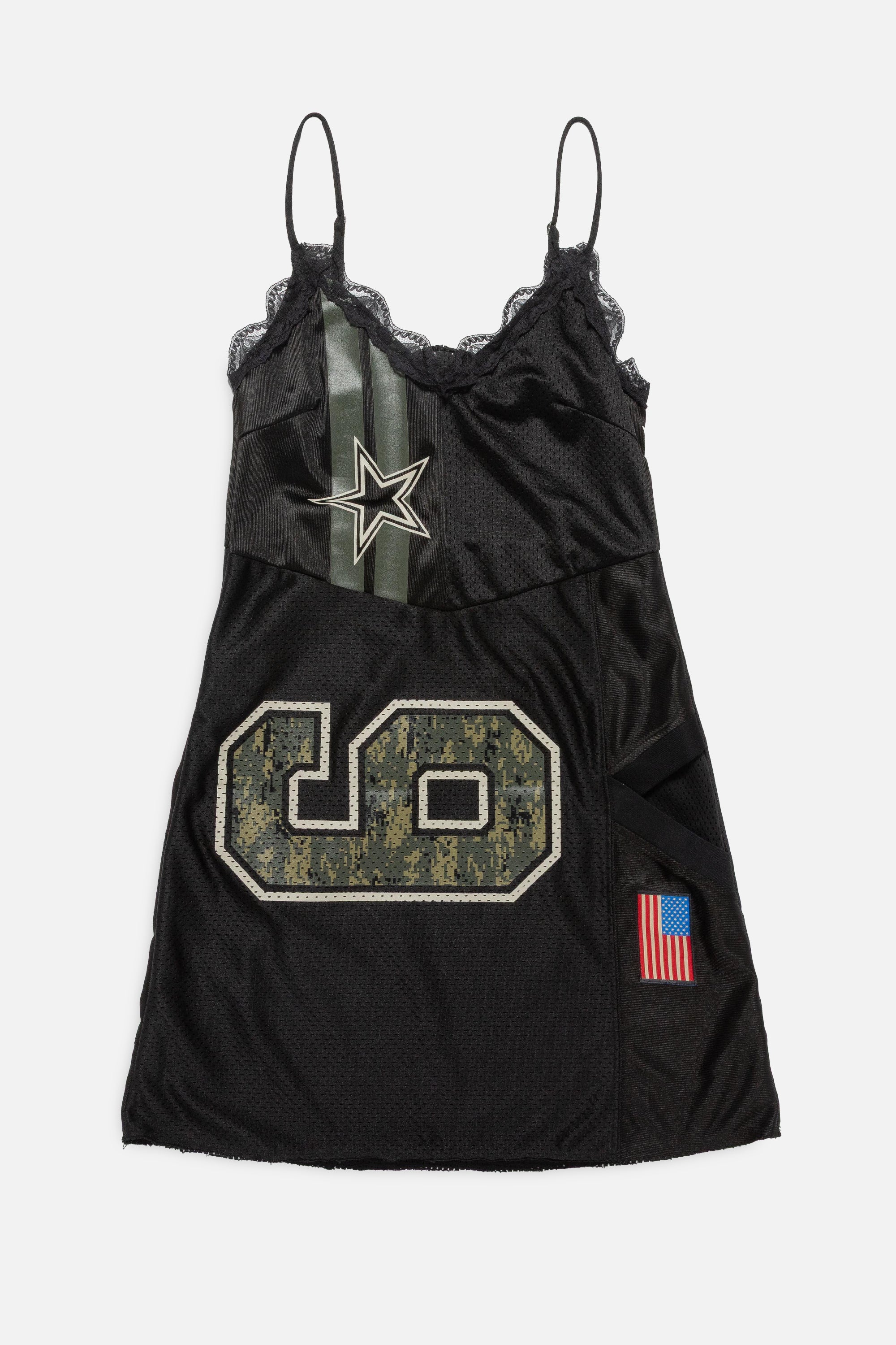 dallas cowboy dress for woman Rework Dallas Cowboys Lace Dress