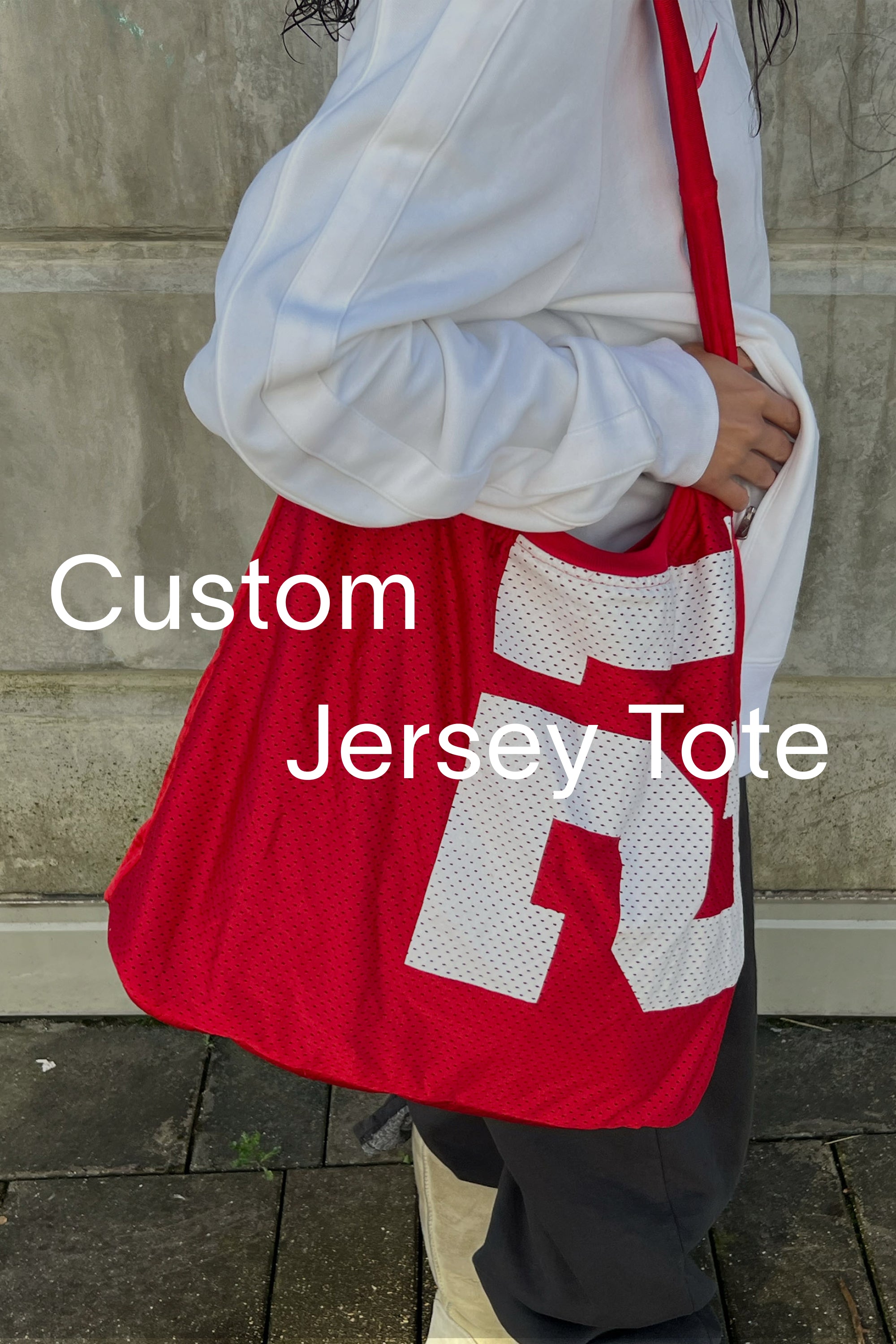 Custom Rework – Jersey Tote Bag (test)-SHORTS-Frankie Collective-Frankie Collective