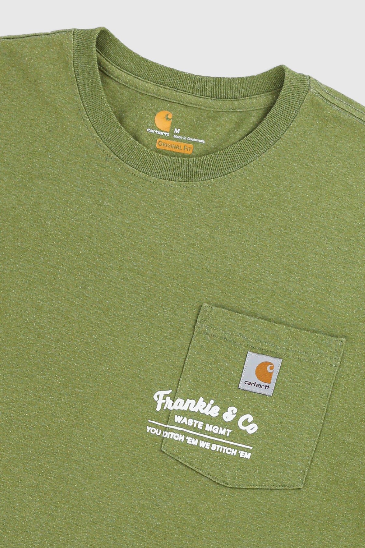 Frankie Waste Management Carhartt Tee-T-SHIRT-carhartt-Frankie Collective Rare Vintage Streetwear Reworks