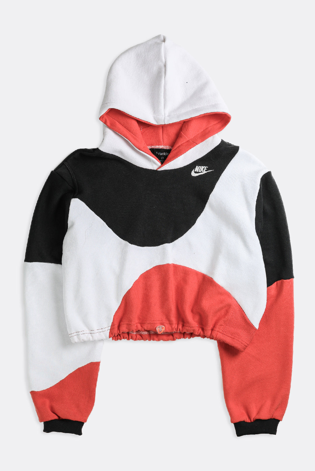 Rework Nike Wave Crop Sweatshirt - M-SWEATERS-Nike-Frankie Collective Rare Vintage Streetwear Reworks