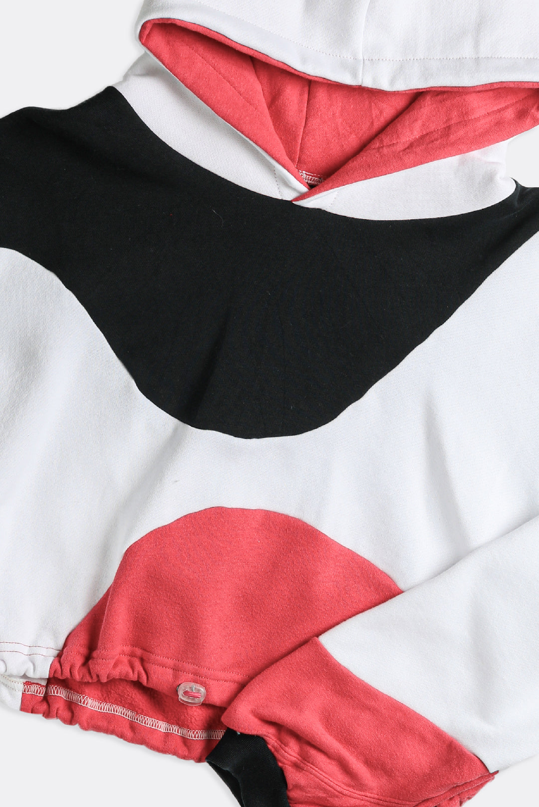 Rework Nike Wave Crop Sweatshirt - XS-SWEATERS-Nike-Frankie Collective Rare Vintage Streetwear Reworks