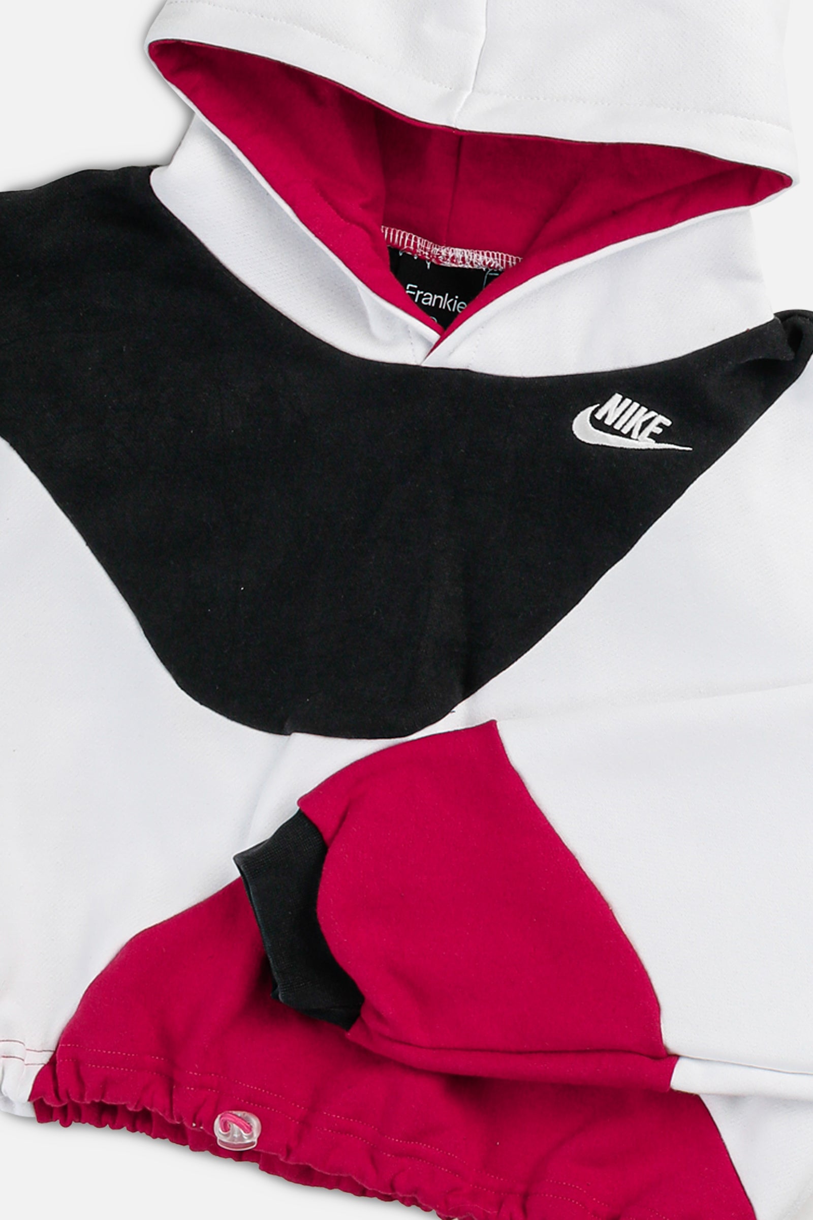 Rework Nike Wave Crop Sweatshirt - XS-SWEATERS-Nike-XS-Frankie Collective Rare Vintage Streetwear Reworks