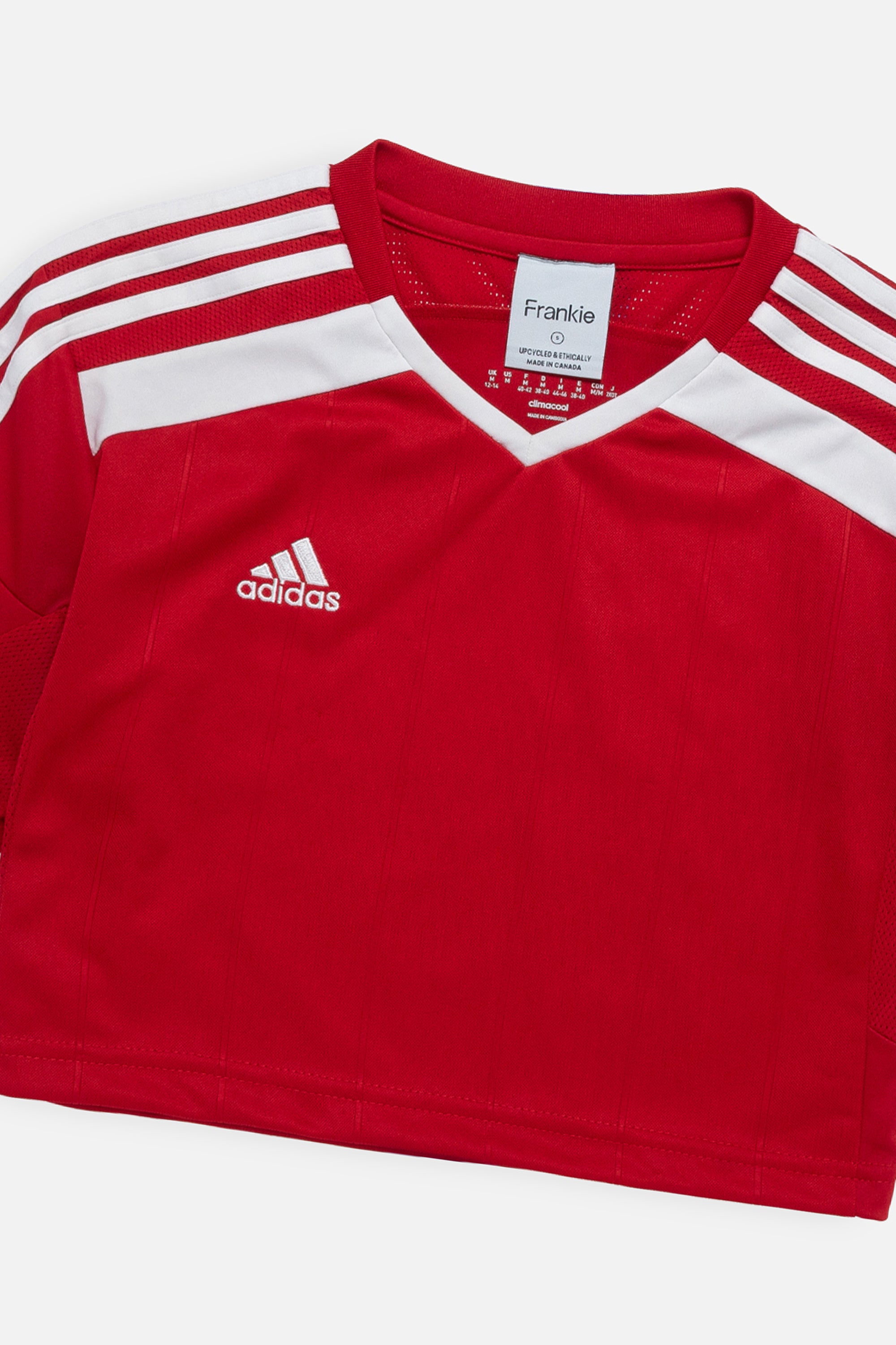 Rework Adidas Crop Jersey - S-JERSEYS-Adidas-Frankie Collective