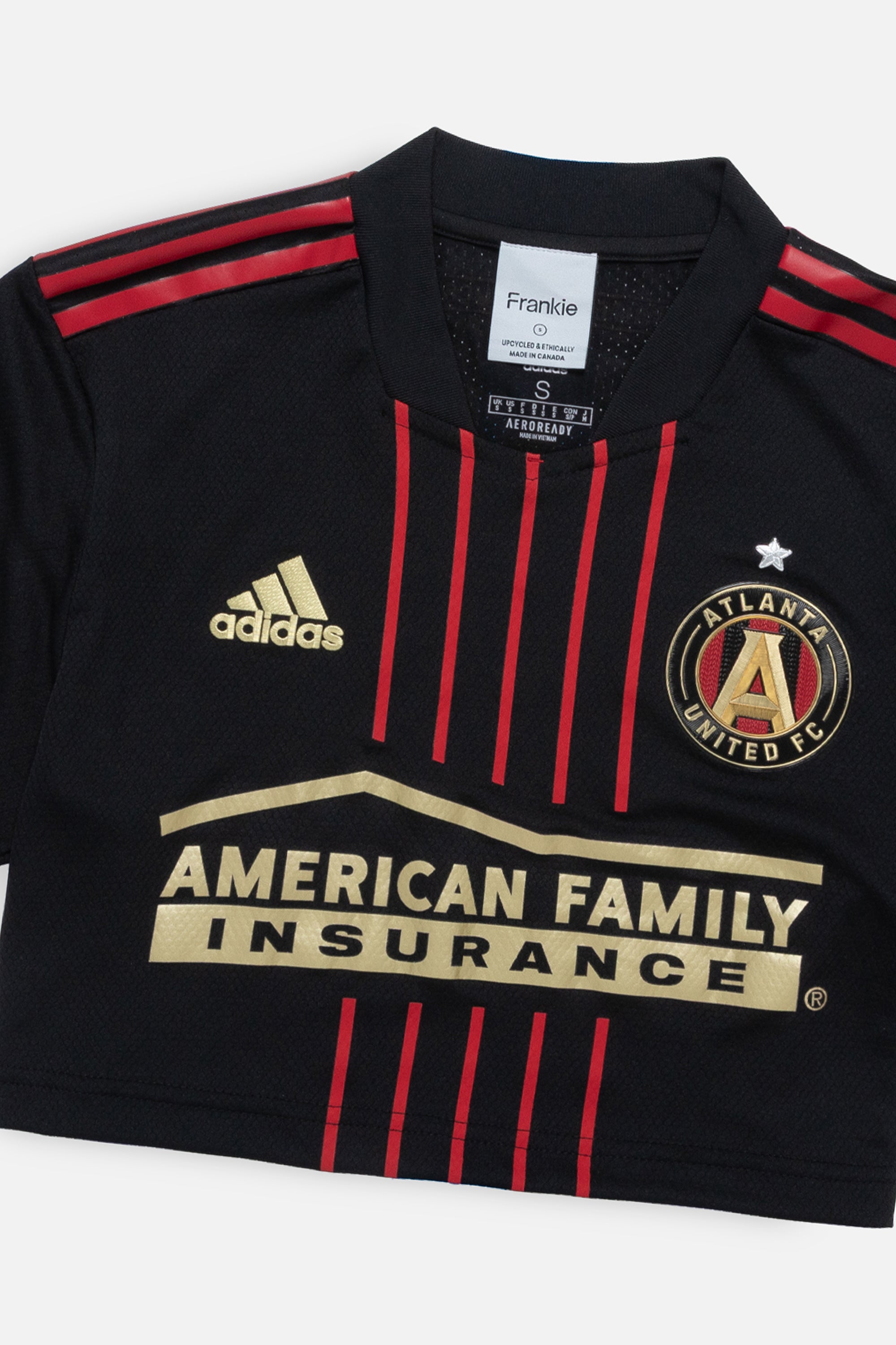 Rework Atlanta United FC Crop Jersey - S-JERSEYS-Adidas-Frankie Collective