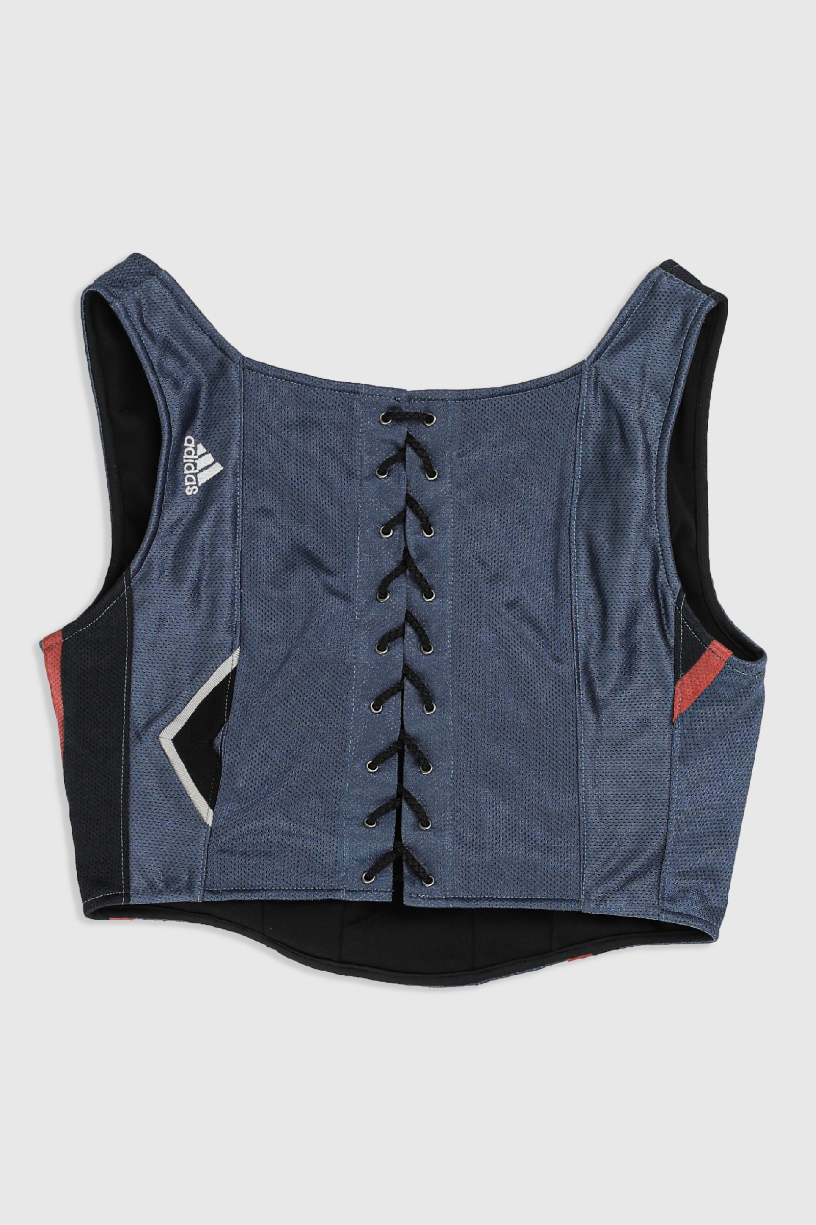 Rework Bobcats NBA Jersey Corset - L-TOPS-NBA-Frankie Collective Rare Vintage Streetwear Reworks