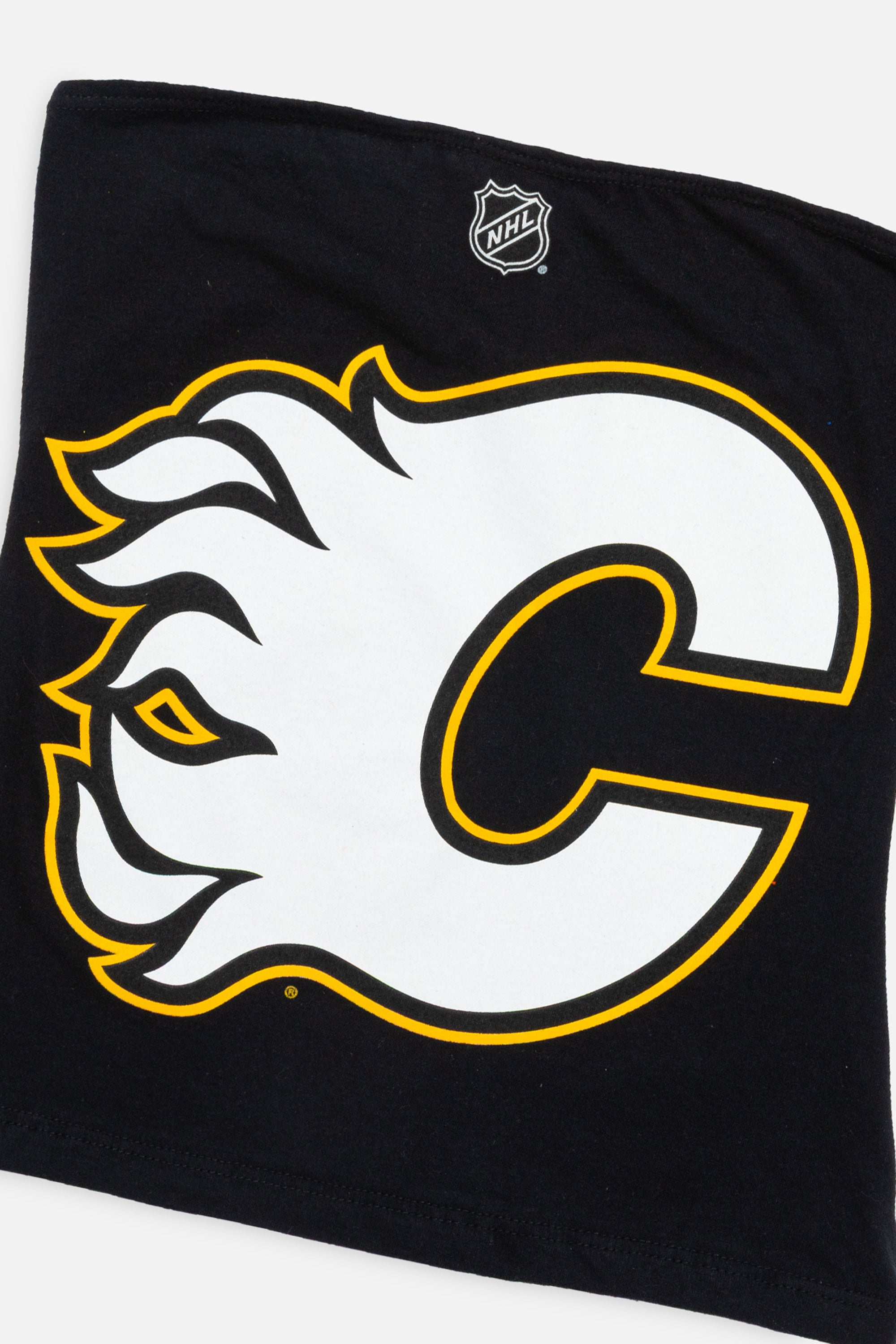 Rework Calgary Flames Tube Top - S-TOPS-NHL-Frankie Collective