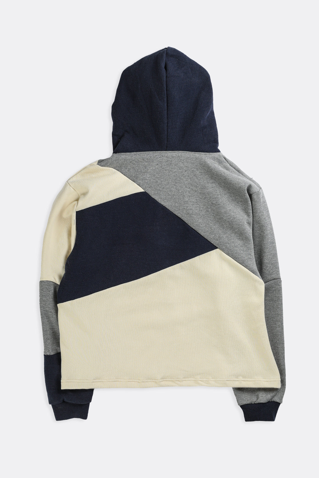 Rework Champion Patchwork Sweatshirt - L-SWEATERS-Champion-Frankie Collective