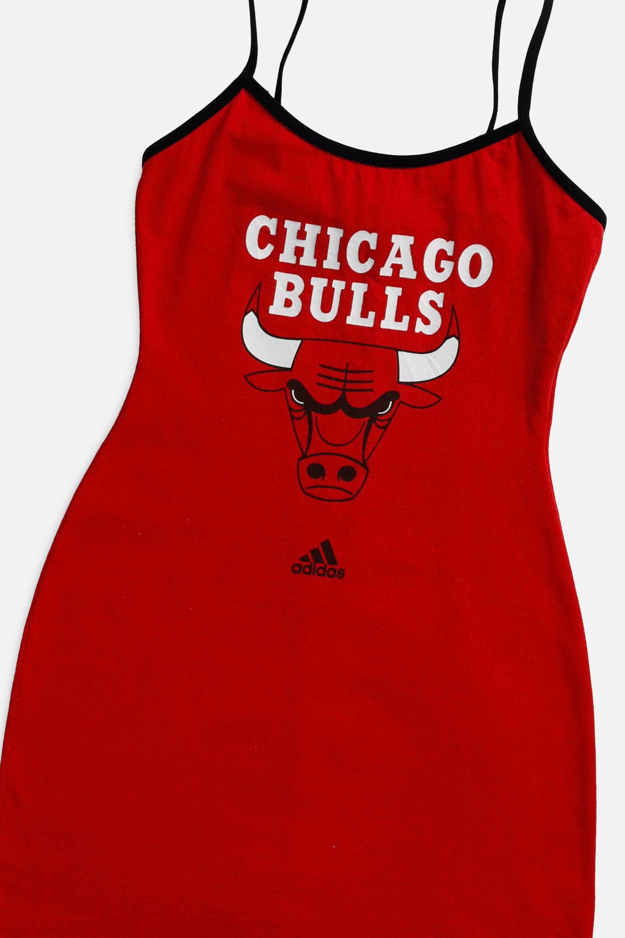 Rework Chicago Bulls Mini Dress - S-DRESSES-NBA-Frankie Collective
