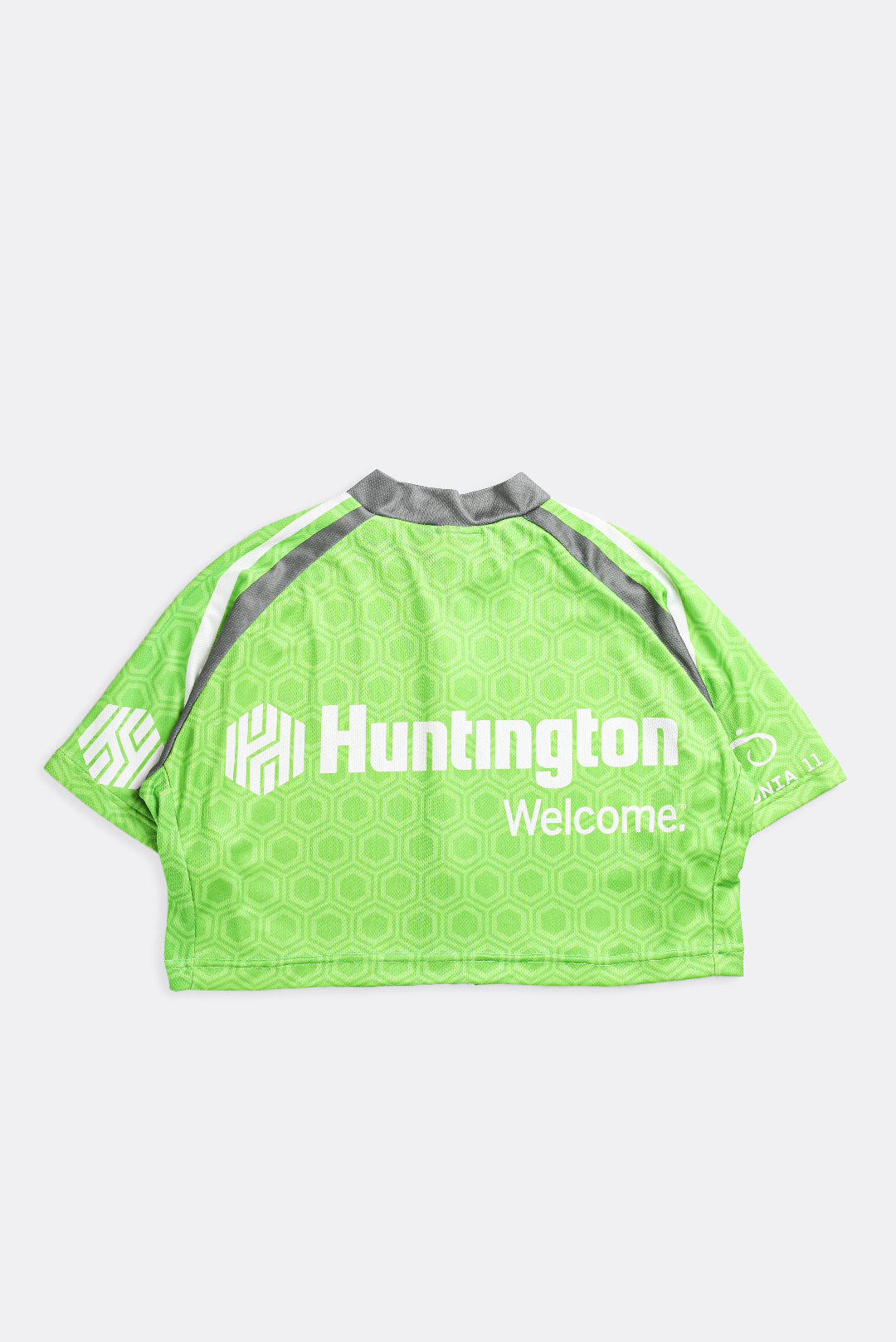 Rework Crop Cycling Jersey - L-JERSEYS-vendor-unknown-Frankie Collective Rare Vintage Streetwear Reworks
