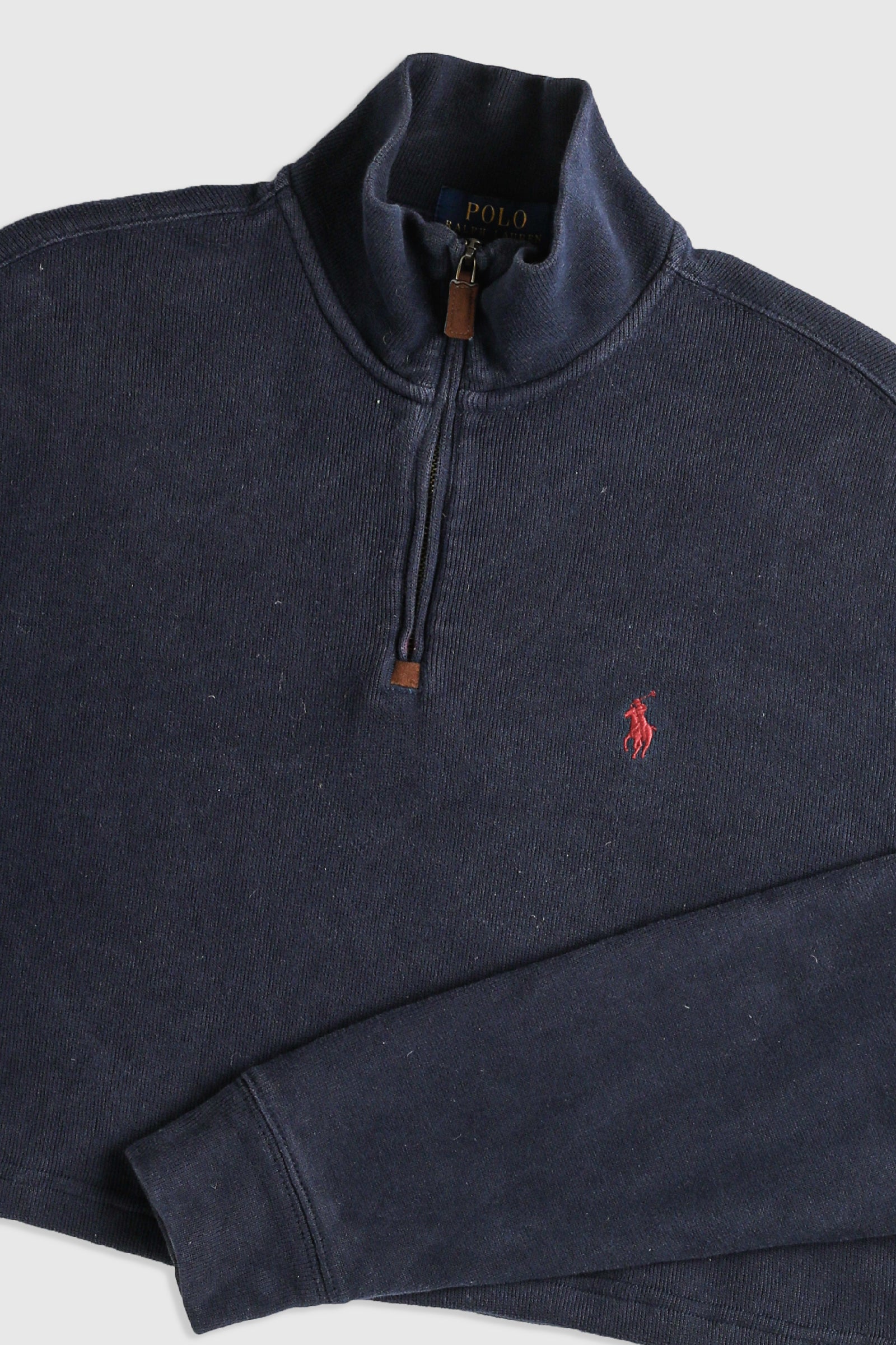 Rework Crop Knit Sweater - XL-SWEATERS-vendor-unknown-Frankie Collective Rare Vintage Streetwear Reworks