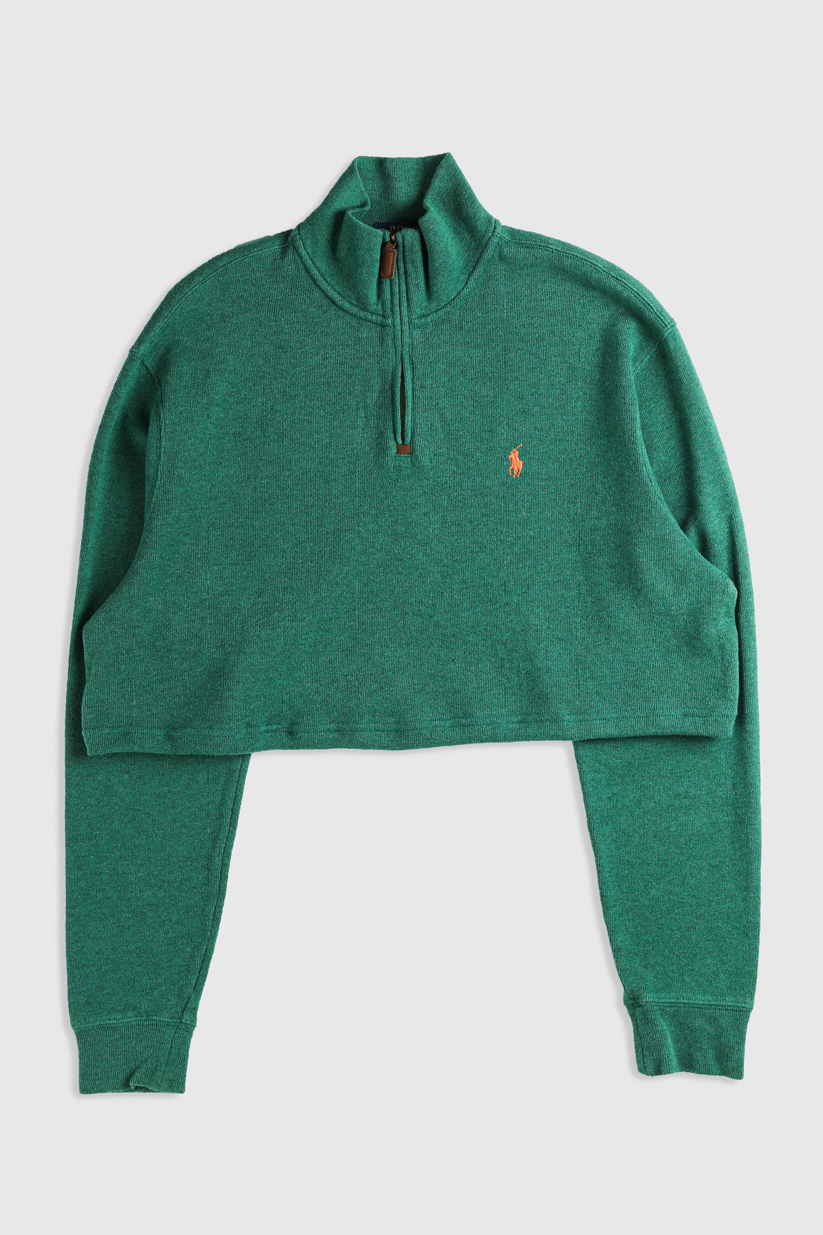 Rework Crop Knit Sweater - XL-SWEATERS-vendor-unknown-Frankie Collective Rare Vintage Streetwear Reworks