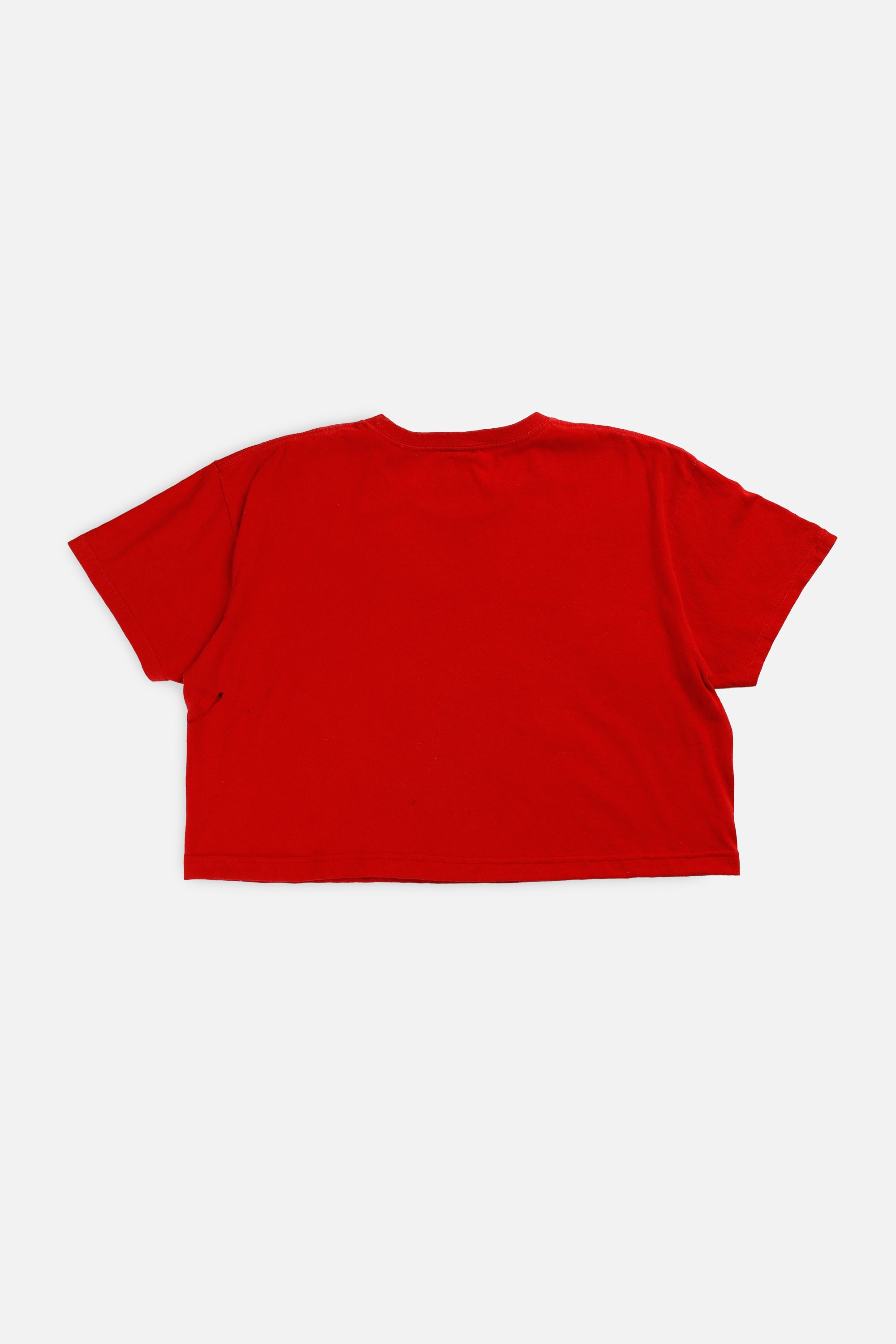 Rework Crop USA Soccer Tee - XL-JERSEYS-vendor-unknown-XL-Frankie Collective Rare Vintage Streetwear Reworks