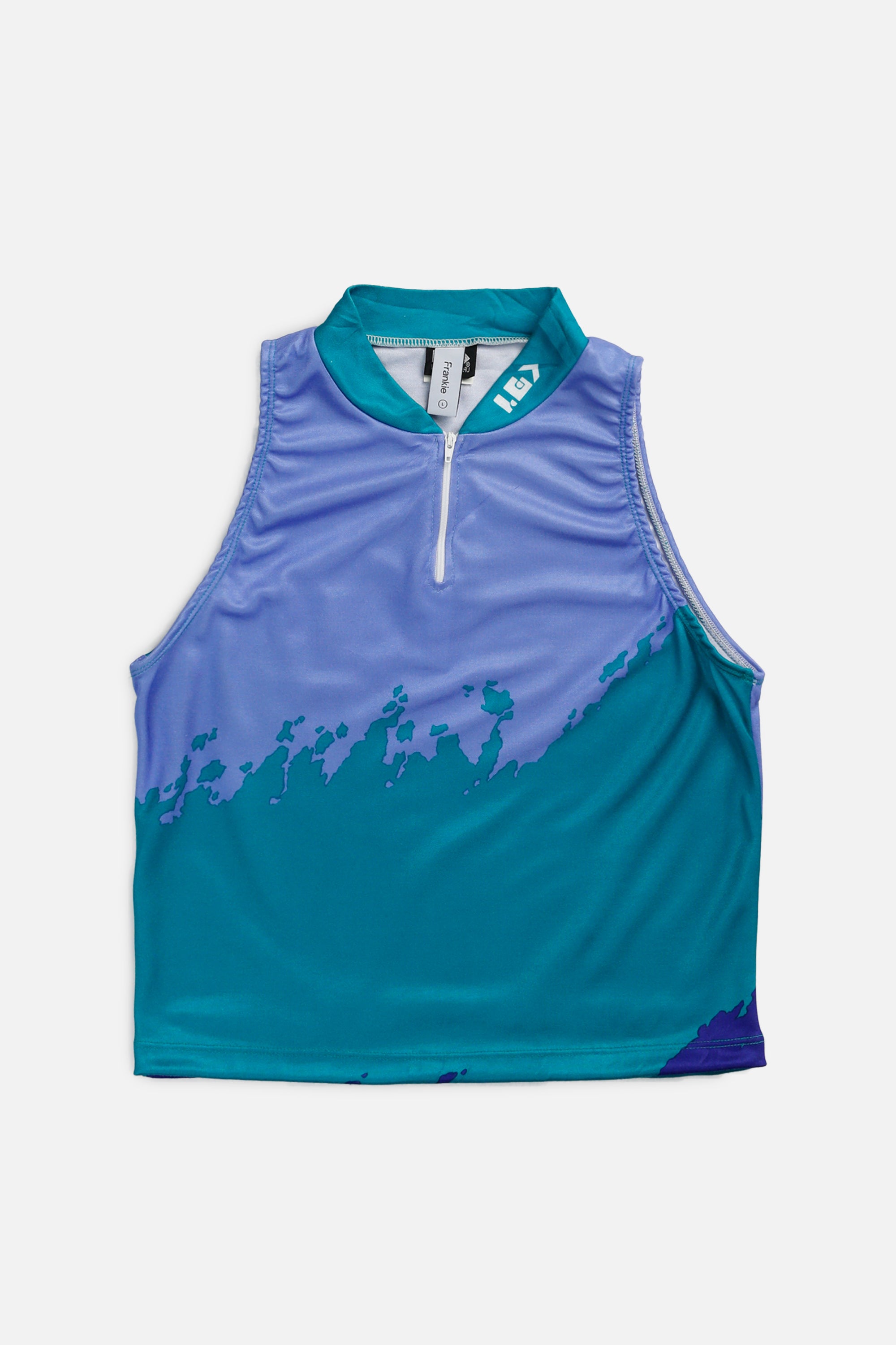 Rework Cycling Tank - L-TOPS-vendor-unknown-L-Frankie Collective Rare Vintage Streetwear Reworks