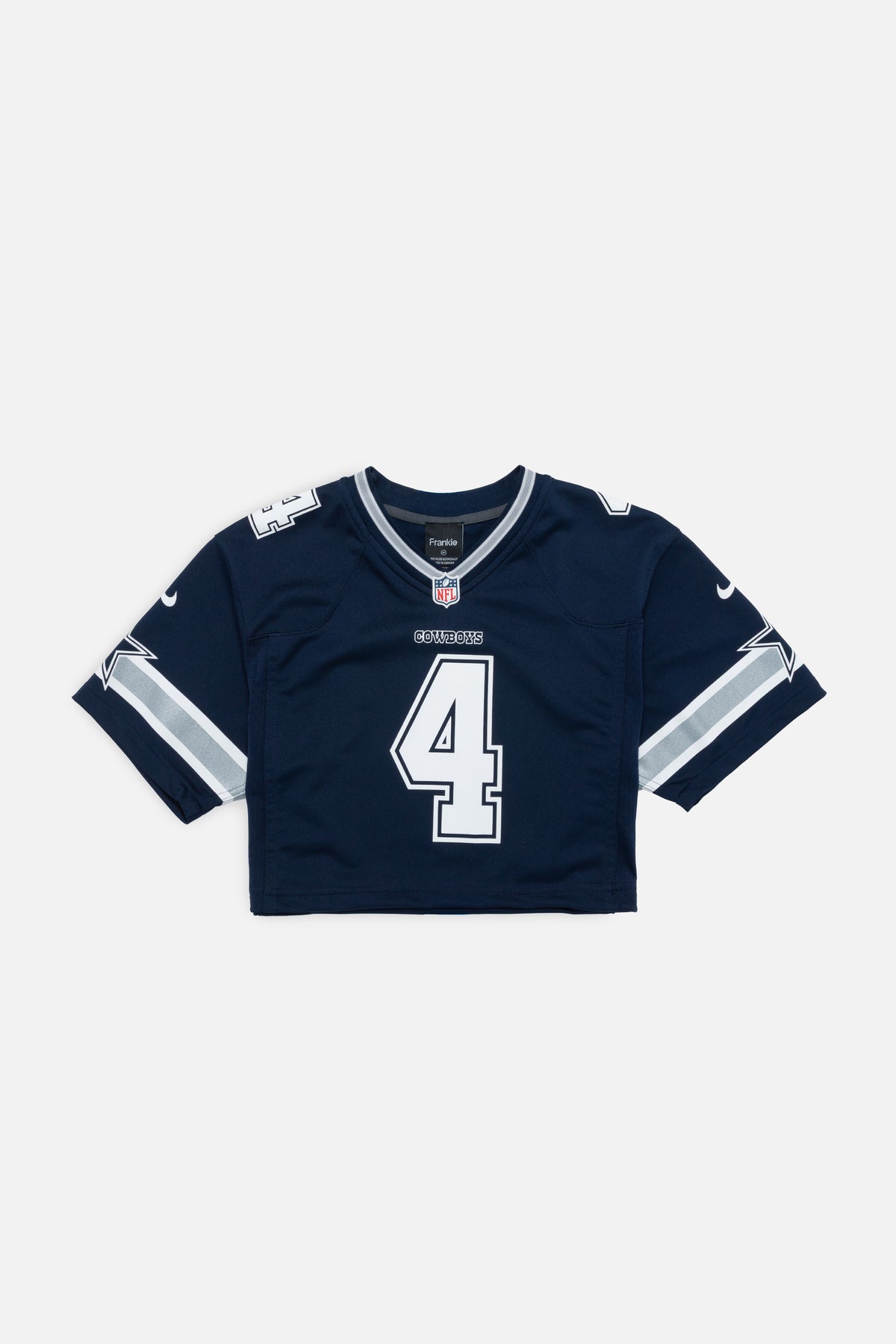 Rework Dallas Cowboys Crop Jersey - M-JERSEYS-NFL-Frankie Collective