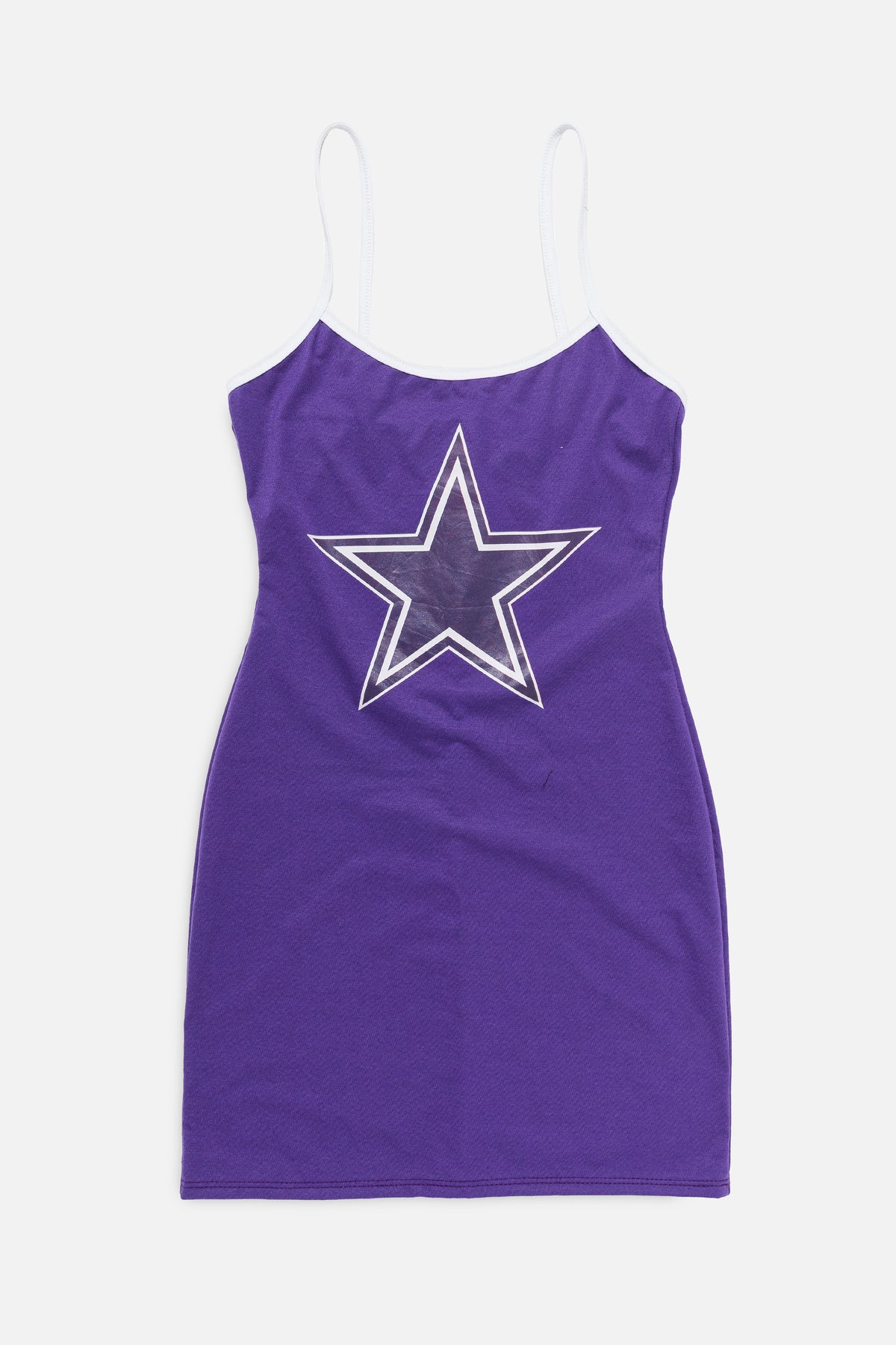 dallas cowboys jersey dress for women Rework Mini Mini dress upcycled tshirt Select Pant Size:30W Indian Clothing USA | Black Caviar