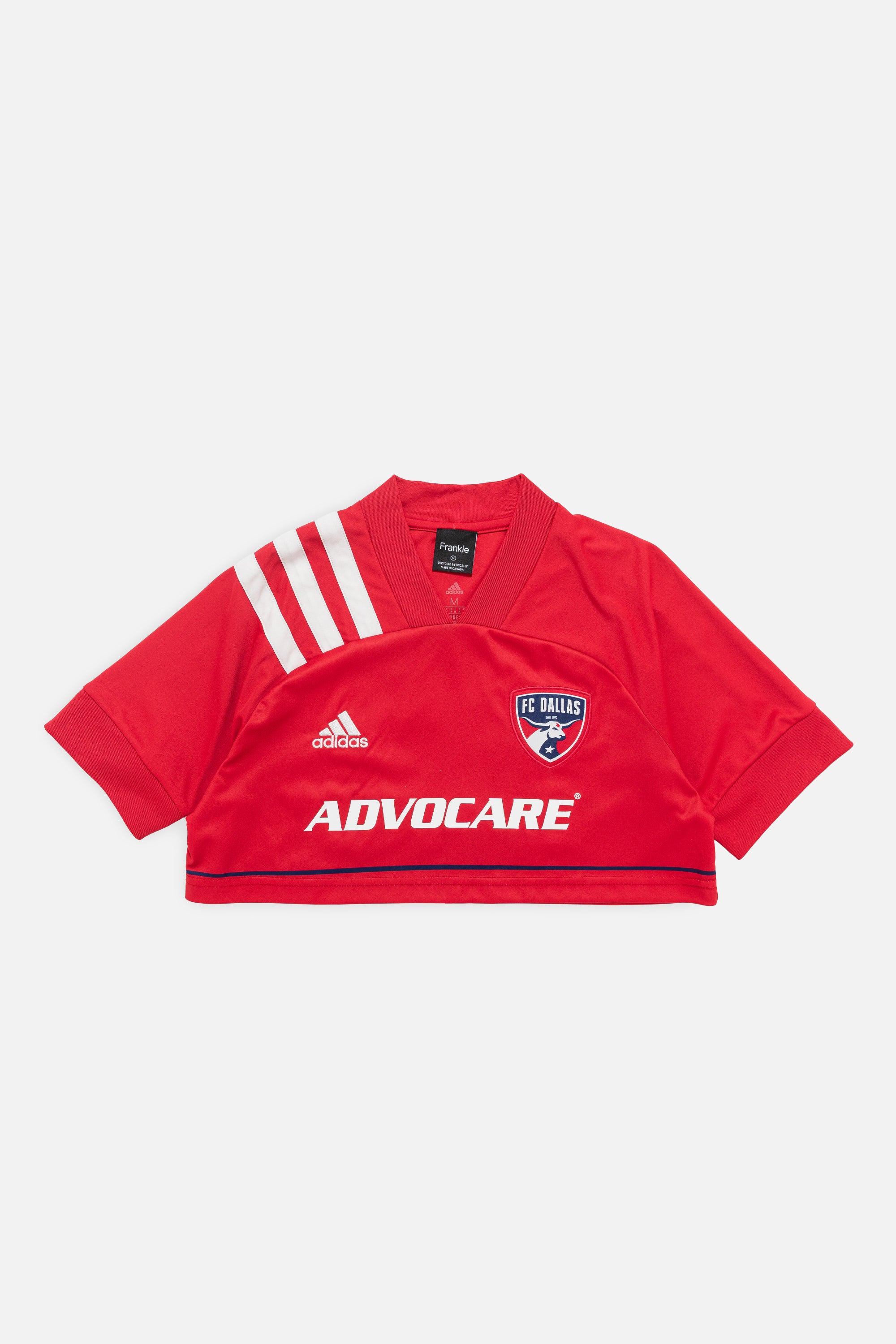 Rework FC Dallas Crop Jersey-Adidas-Frankie Collective-Rework-Vintage-Streetwear