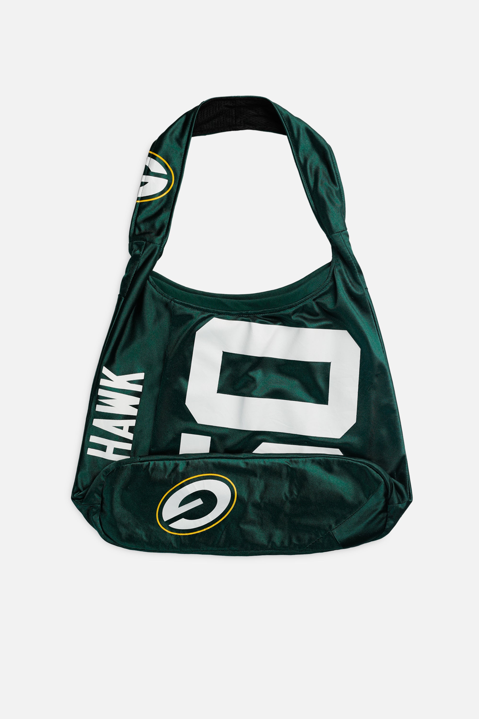 Rework Green Bay Packers NFL Tote Bag-BAGS-NFL-Frankie Collective Rare Vintage Streetwear Reworks