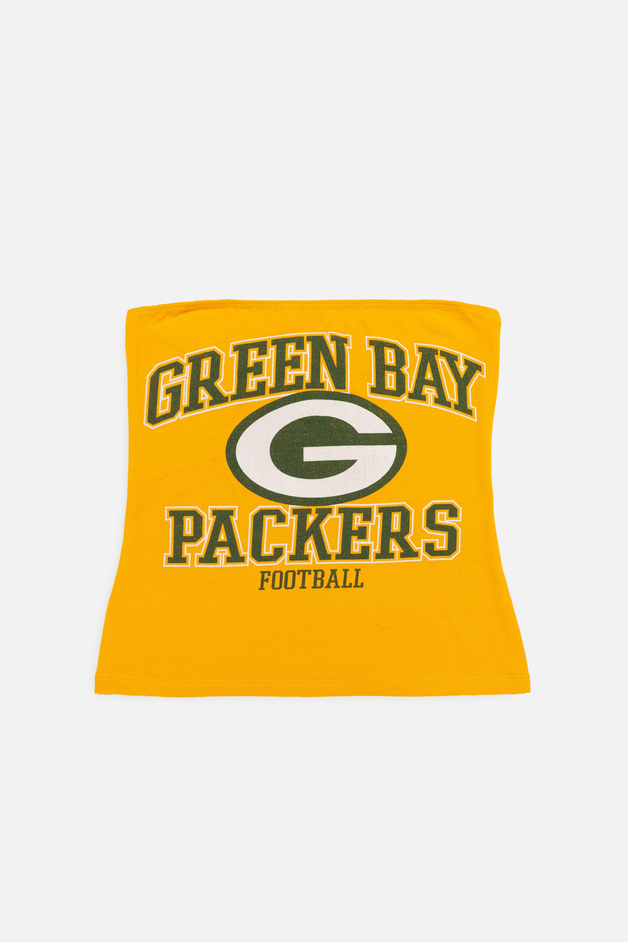 Rework Green Bay Packers Tube Top - L-TOPS-NFL-Frankie Collective