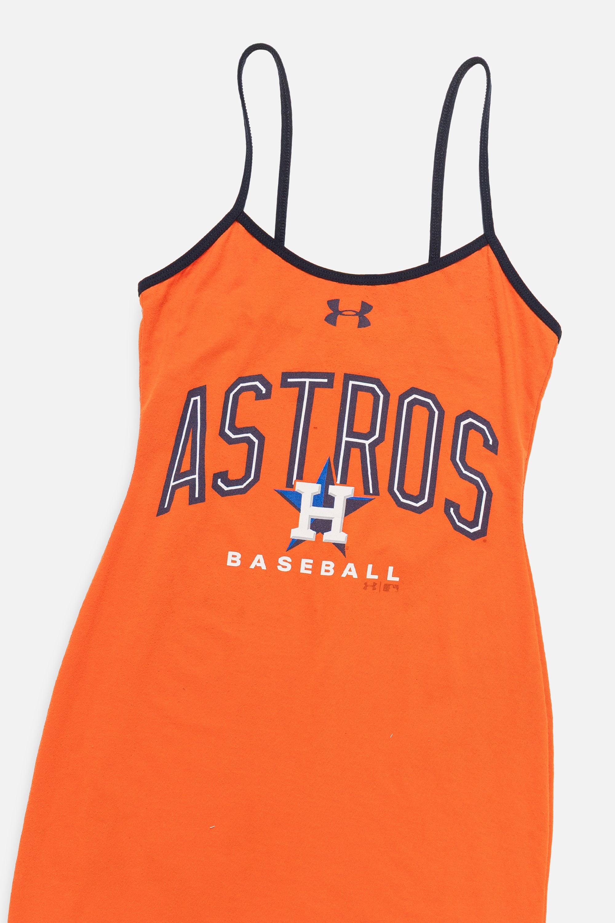 Rework Houston Astros Mini Dress-MLB-Frankie Collective-Rework-Vintage-Streetwear