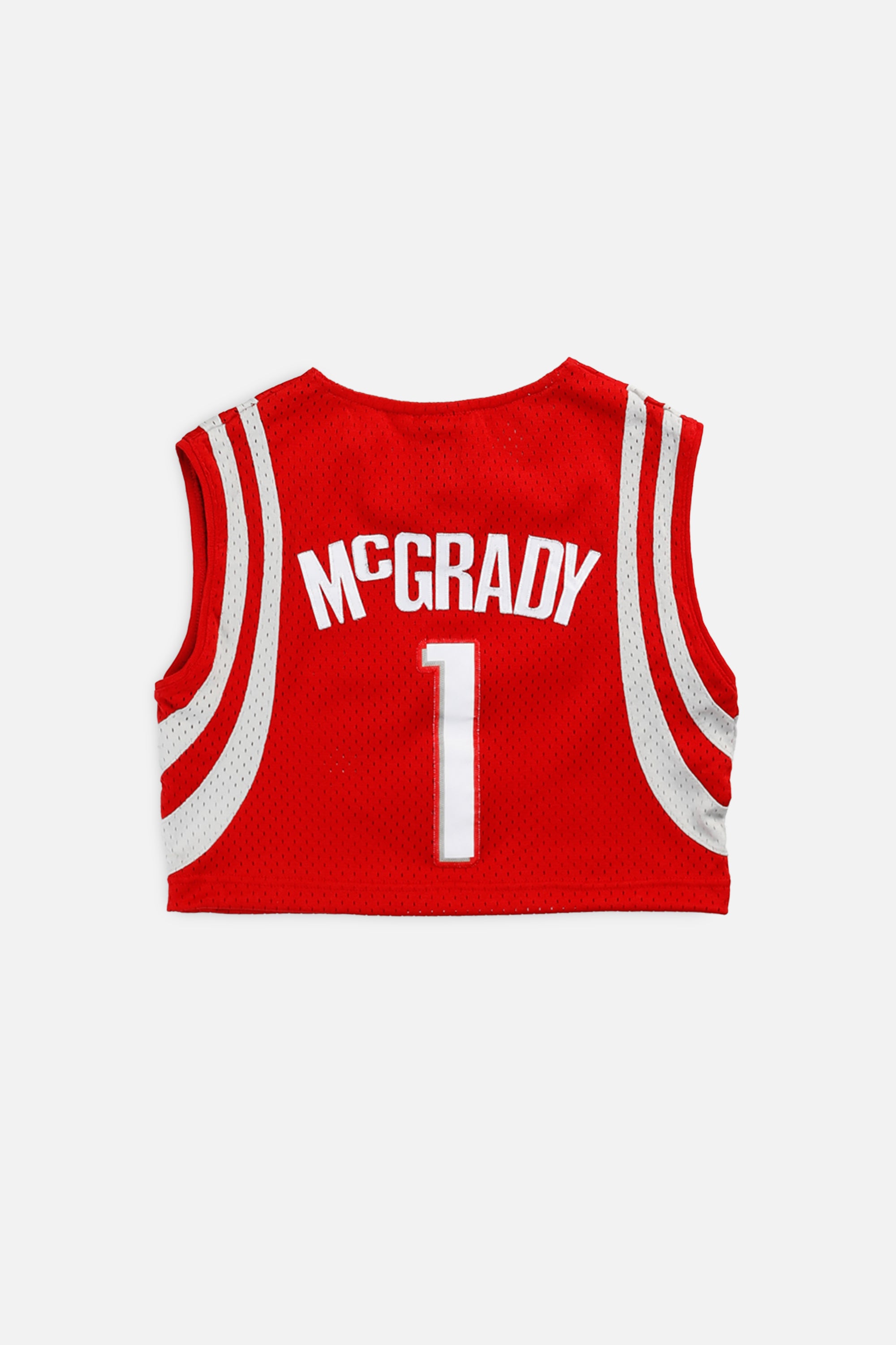 Rework Houston Rockets NBA Crop Jersey - XS-JERSEYS-NBA-Frankie Collective