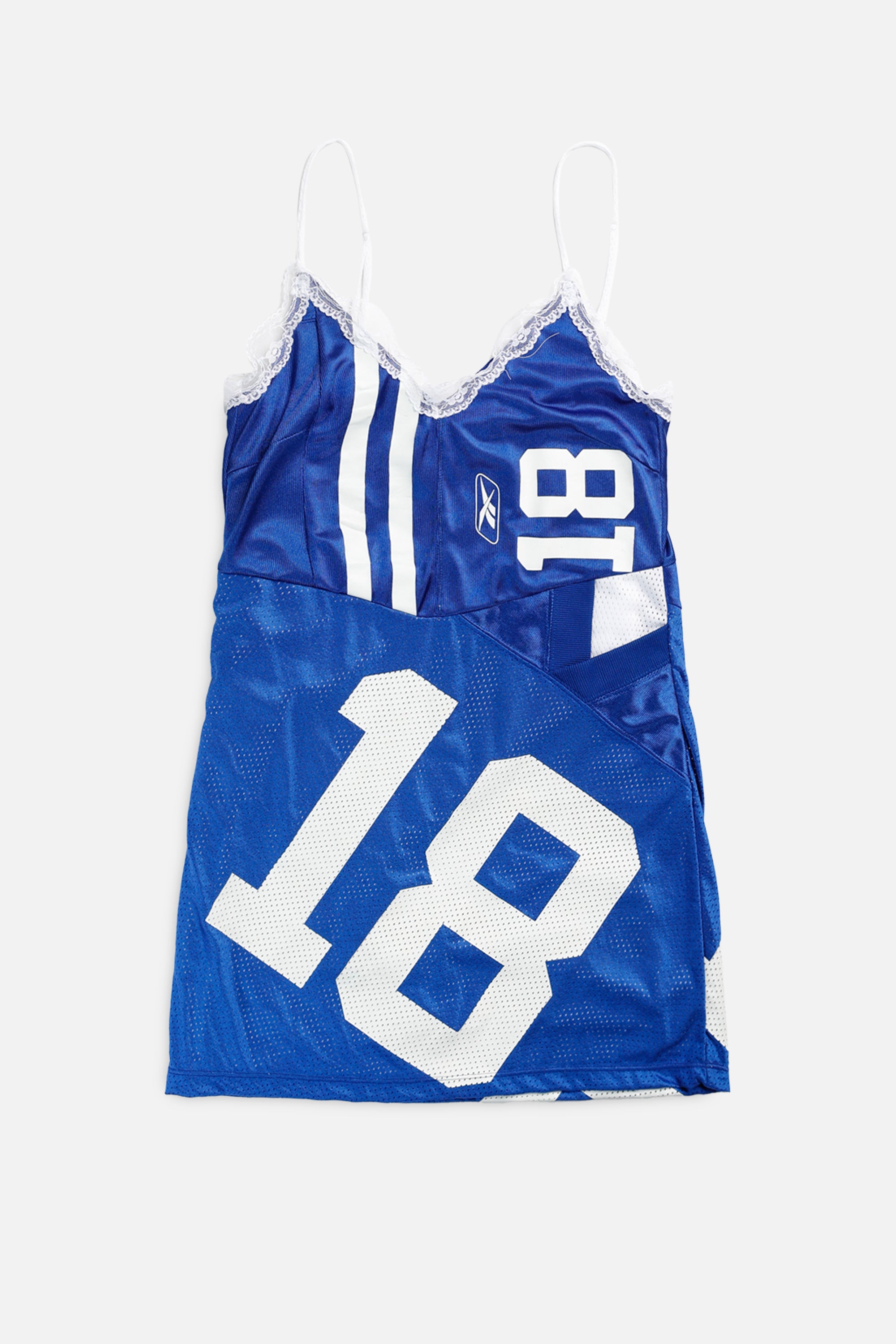 Rework Indianapolis Colts NFL Lace Dress Rework Indianapolis Colts NFL Lace Dress