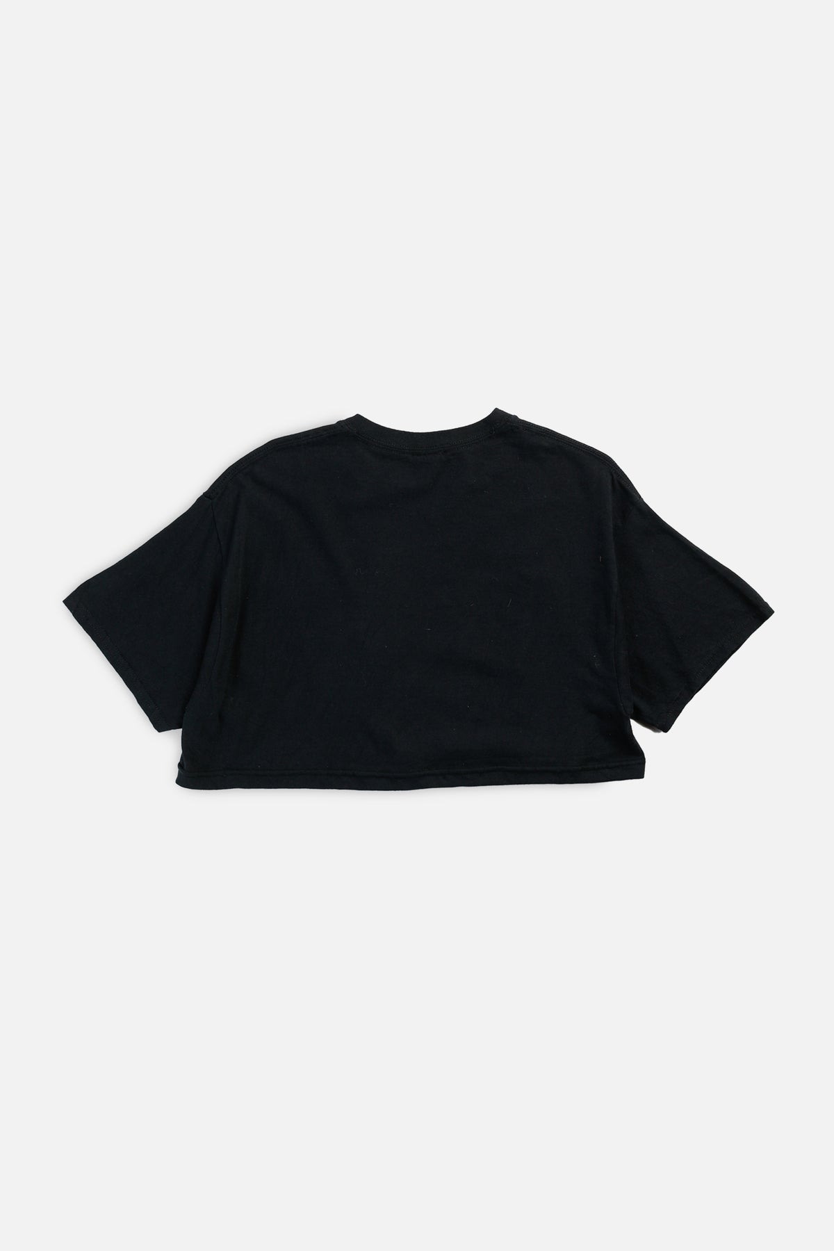 Rework Iowa Hawkeyes NCAA Crop Tee - L-TOPS-NCAA-L-Frankie Collective Rare Vintage Streetwear Reworks