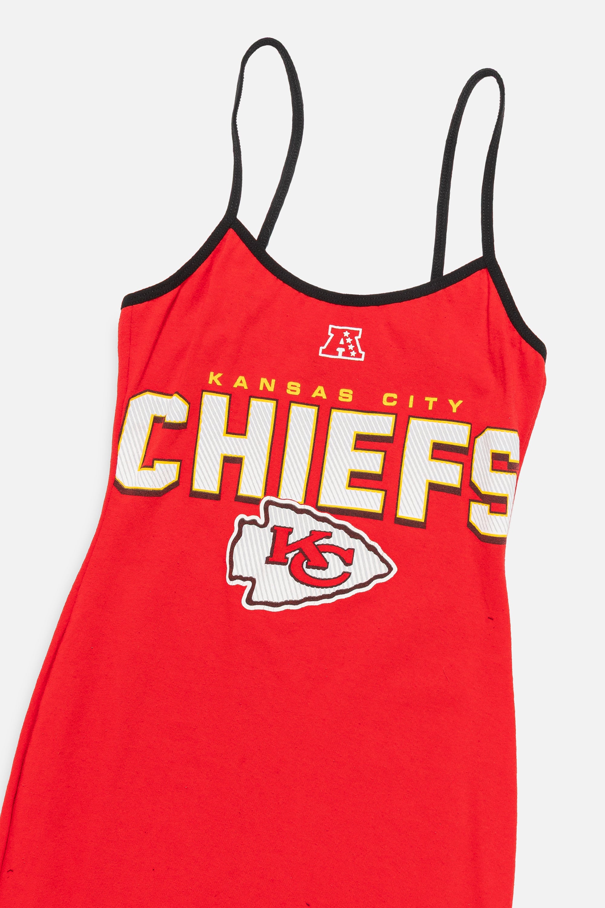 Rework Kansas City Chiefs Mini Dress-NFL-Frankie Collective-Rework-Vintage-Streetwear