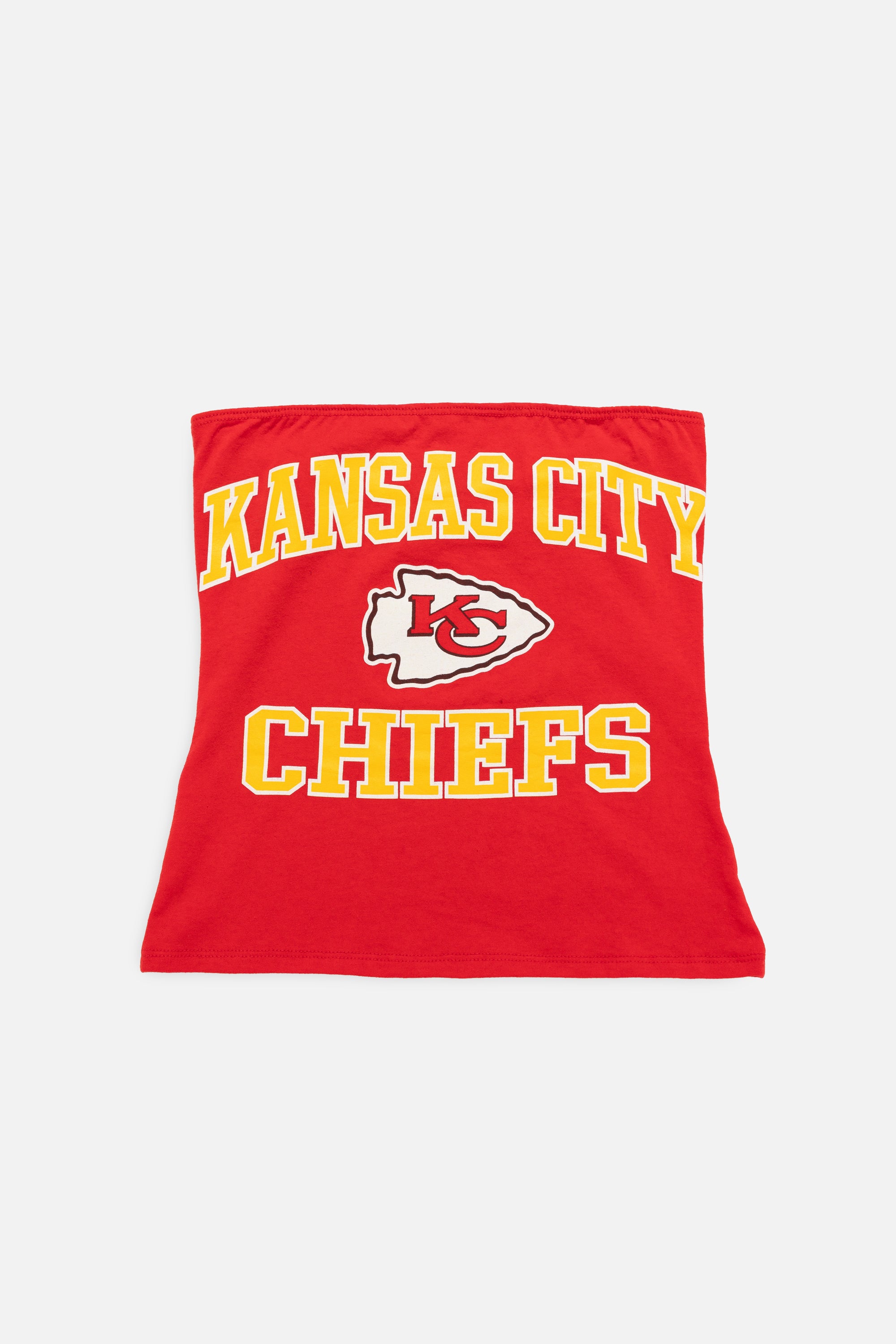 Rework Kansas City Chiefs Tube Top-NFL-Frankie Collective-Rework-Vintage-Streetwear