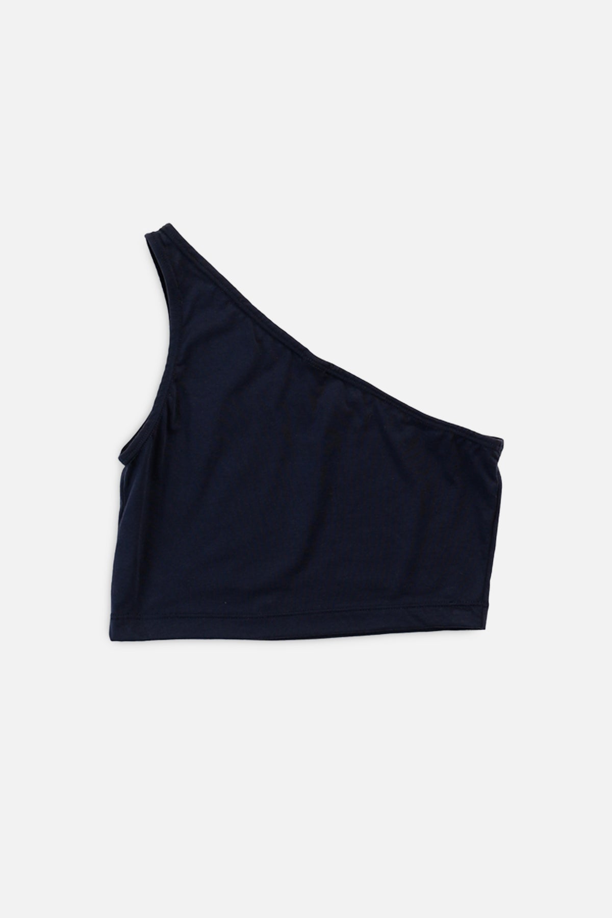 Rework Lacoste One Shoulder Tank - S-TOPS-lacoste-S-Frankie Collective Rare Vintage Streetwear Reworks
