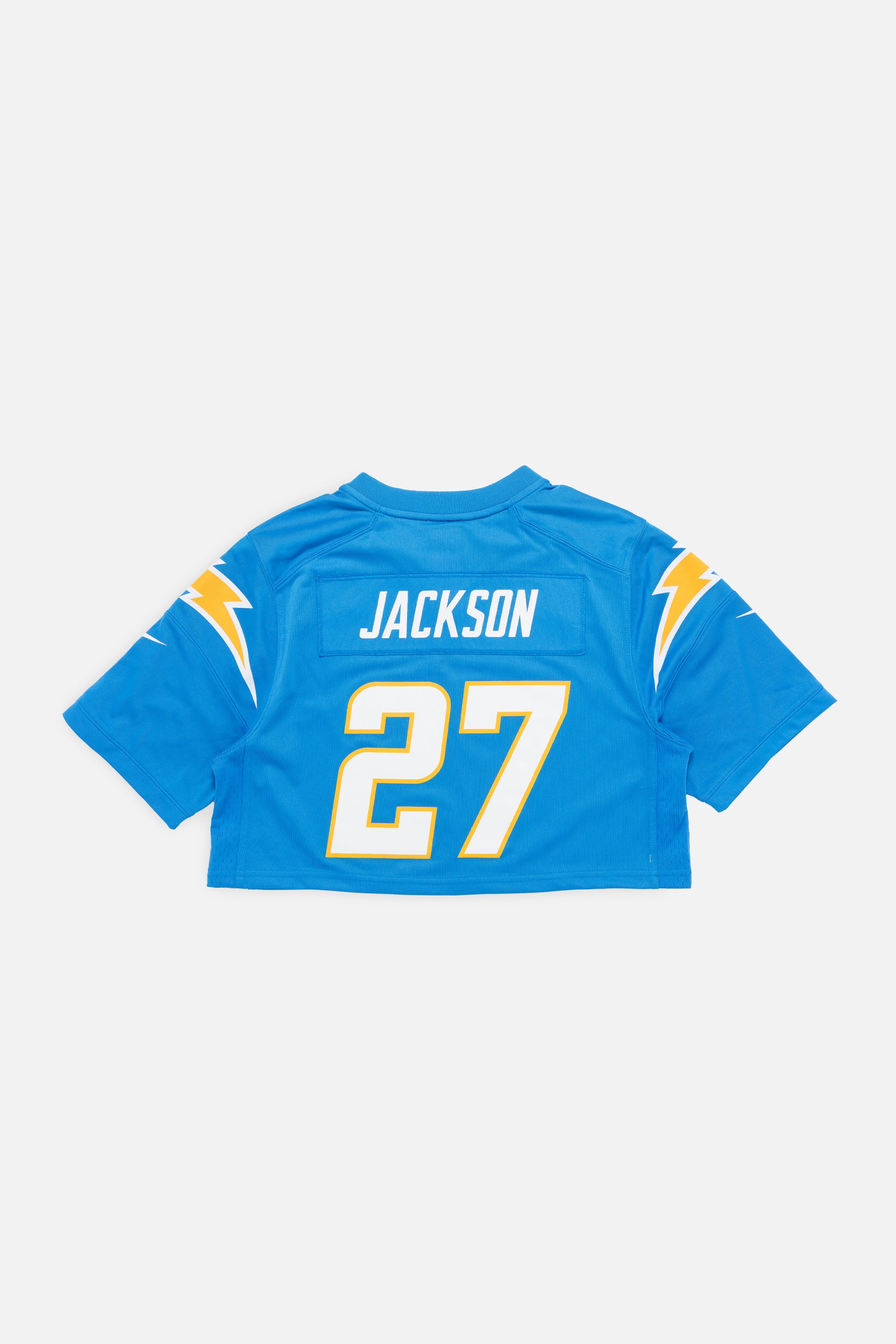 Rework Los Angeles Chargers Crop Jersey-NFL-Frankie Collective-Rework-Vintage-Streetwear