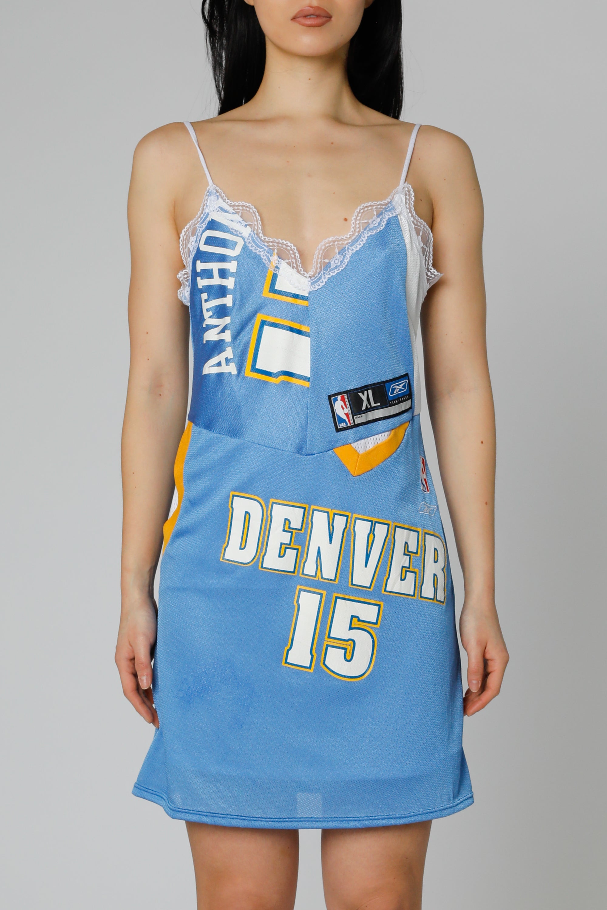 Rework NBA Lace Dress - S-DRESSES-NBA-Frankie Collective