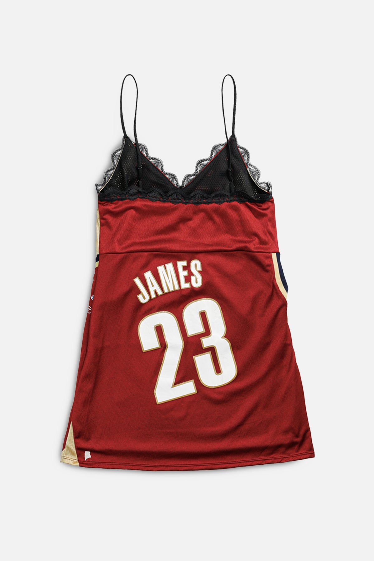Rework NBA Lace Dress - M-DRESSES-NBA-M-Frankie Collective Rare Vintage Streetwear Reworks