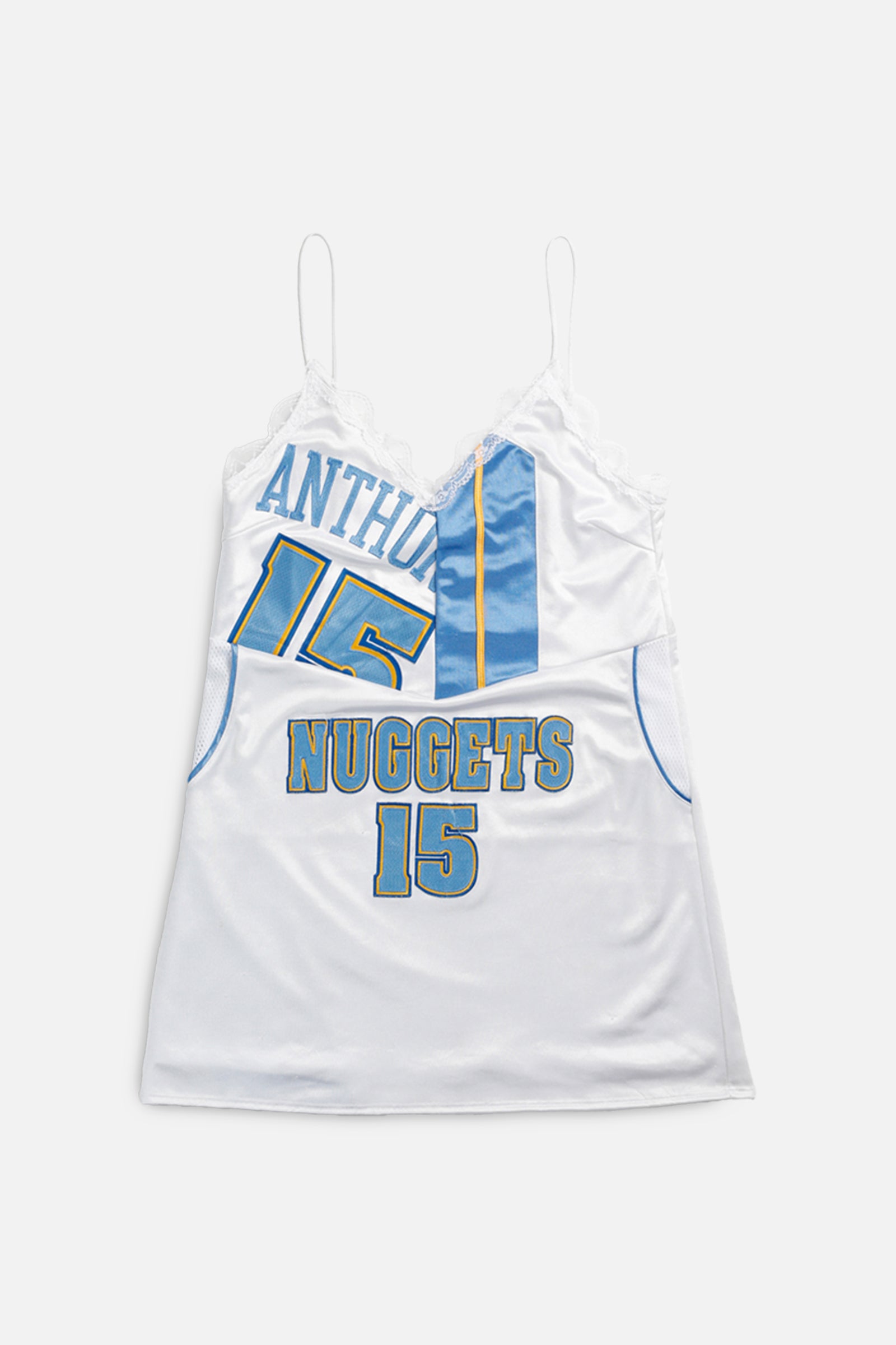 Rework NBA Lace Dress - XL-DRESSES-NBA-XL-Frankie Collective Rare Vintage Streetwear Reworks