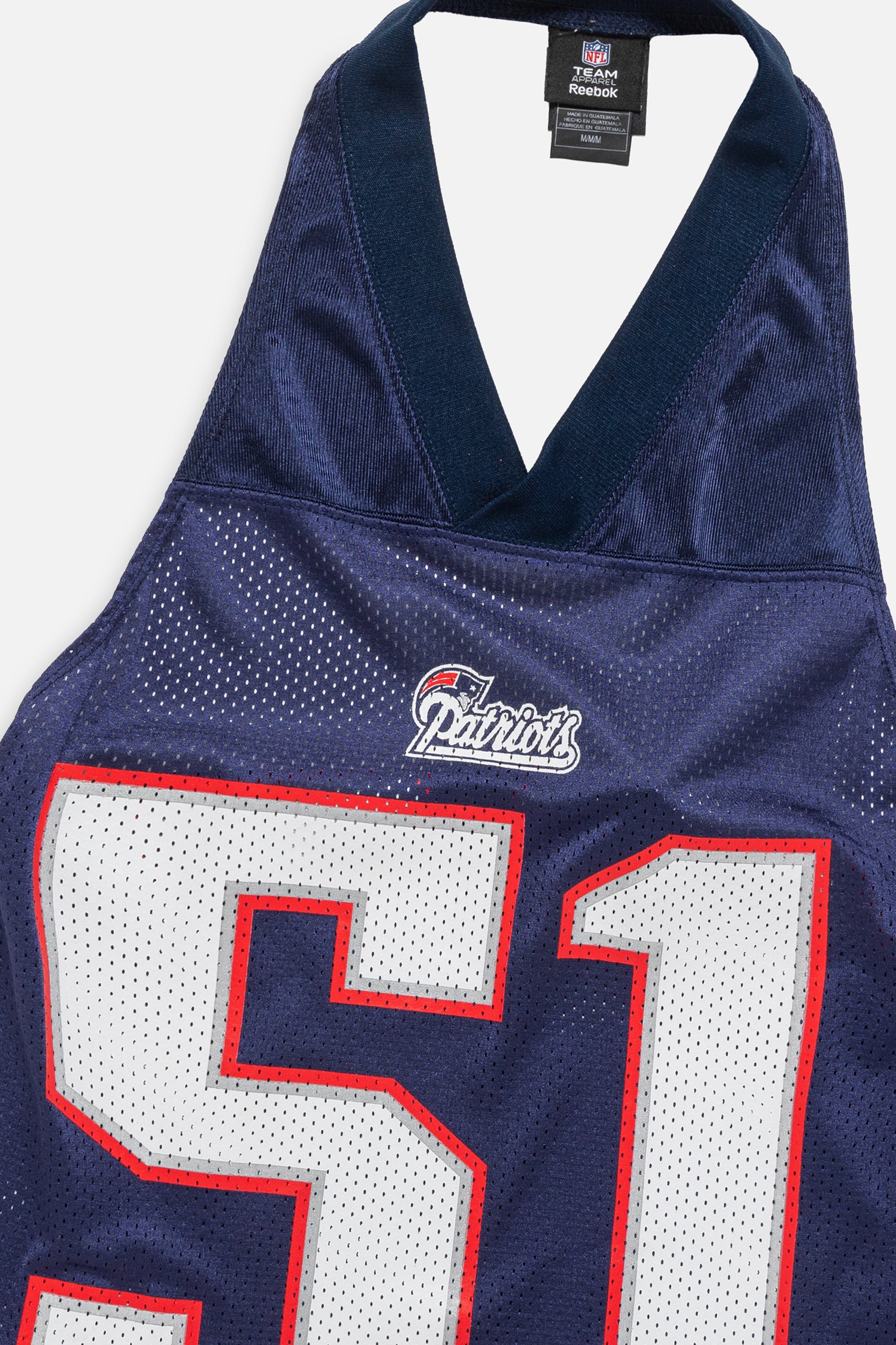 Rework New England Patriots Halter Top-NFL-Frankie Collective-Rework-Vintage-Streetwear