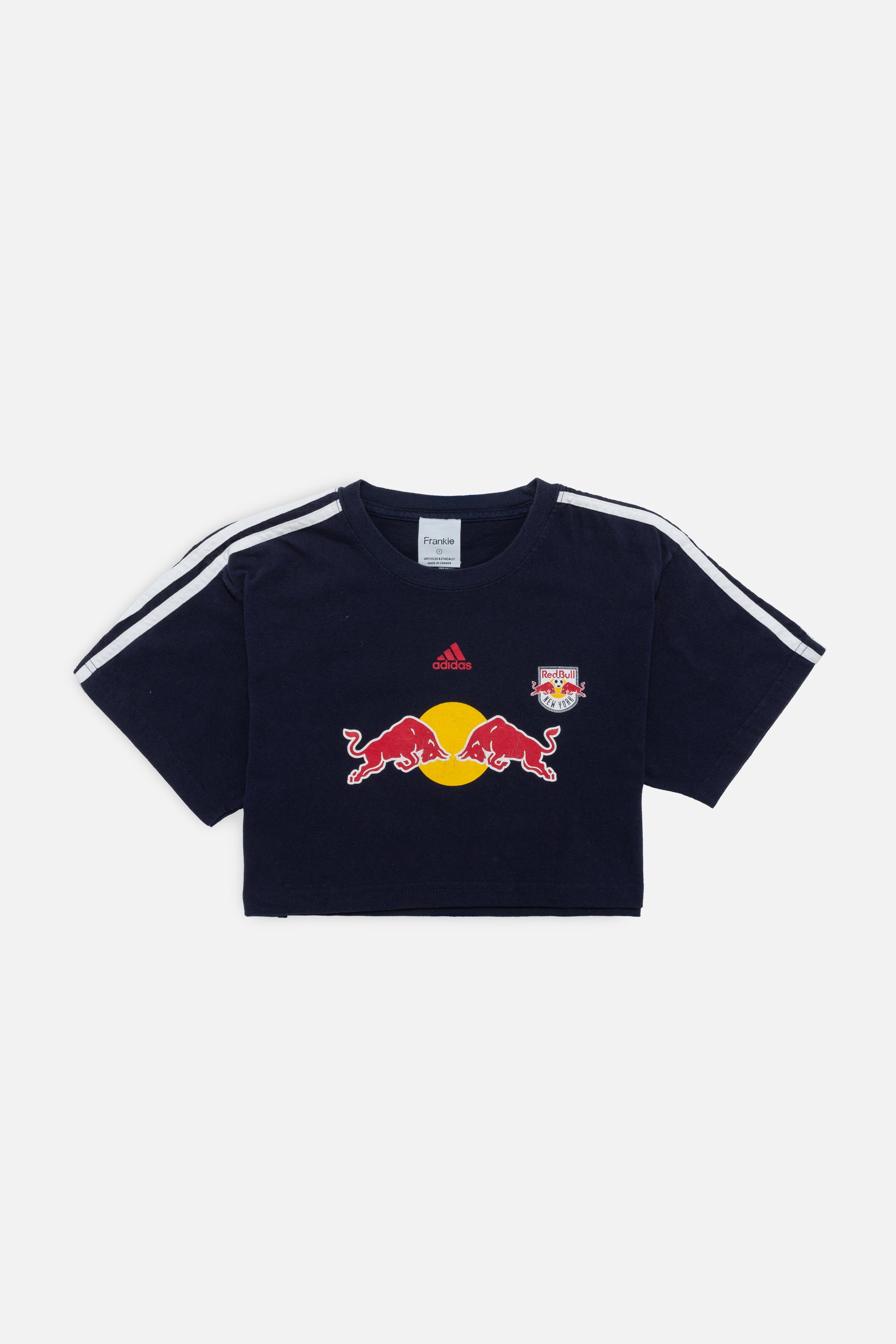 Rework New York City FC Crop Tee - S-T-SHIRTS-Adidas-Frankie Collective