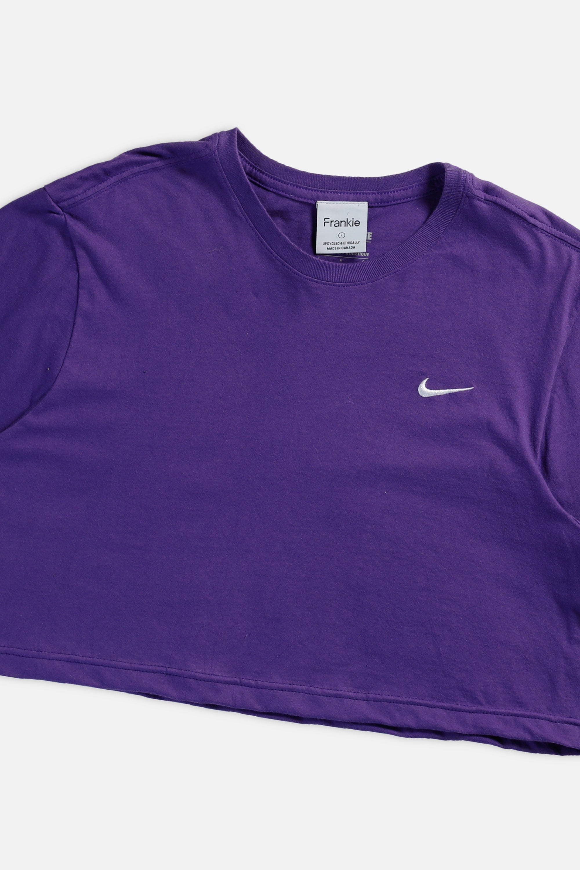 Rework Nike Crop Tee - L-T-SHIRTS-Nike-Frankie Collective