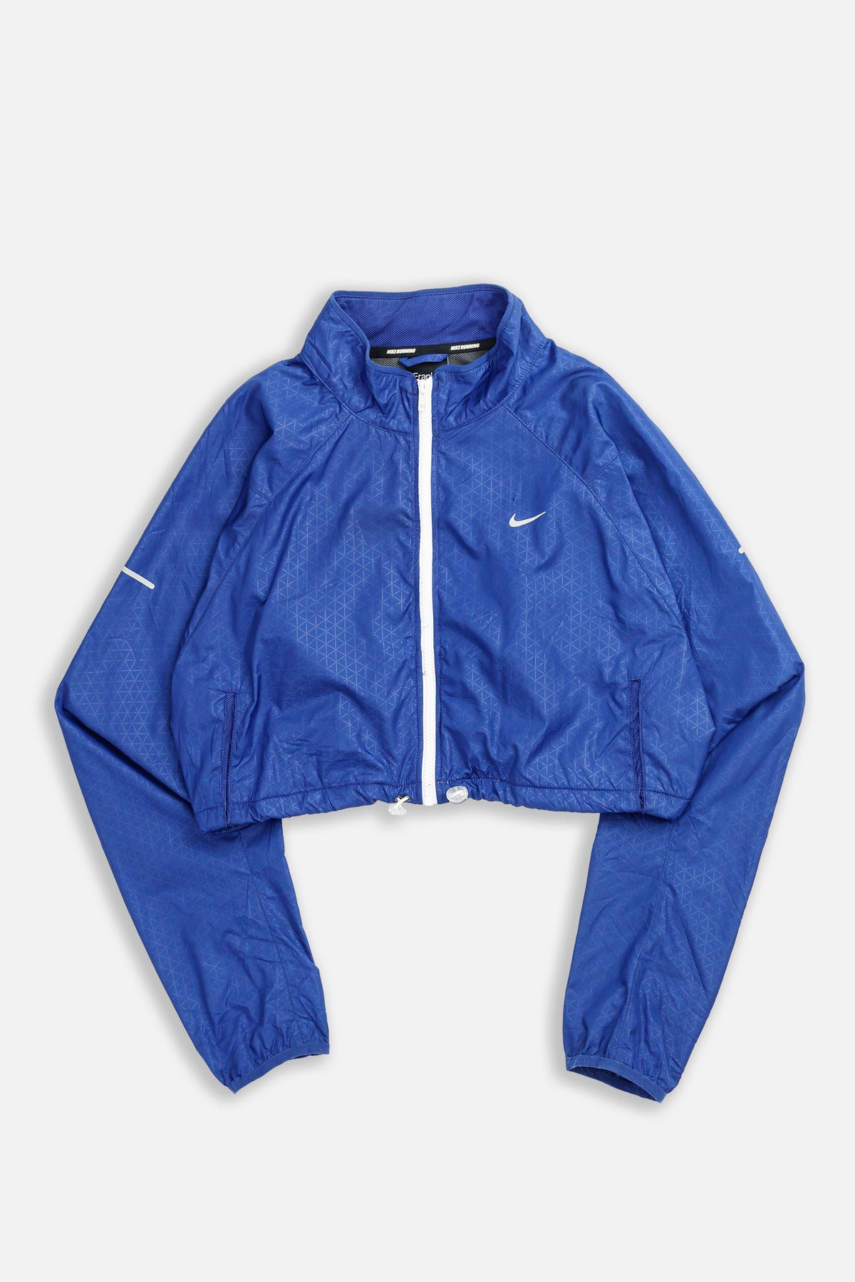 Rework Nike Crop Windbreaker - XL-JACKETS-Nike-XL-Frankie Collective Rare Vintage Streetwear Reworks