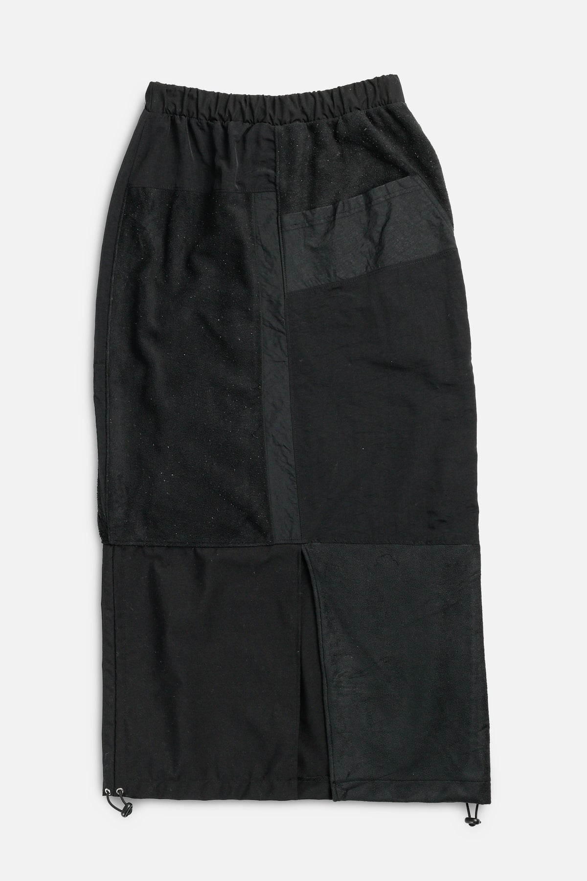 Rework Nike Fleece Long Skirt - XS-BOTTOMS-Nike-XS-Frankie Collective Rare Vintage Streetwear Reworks