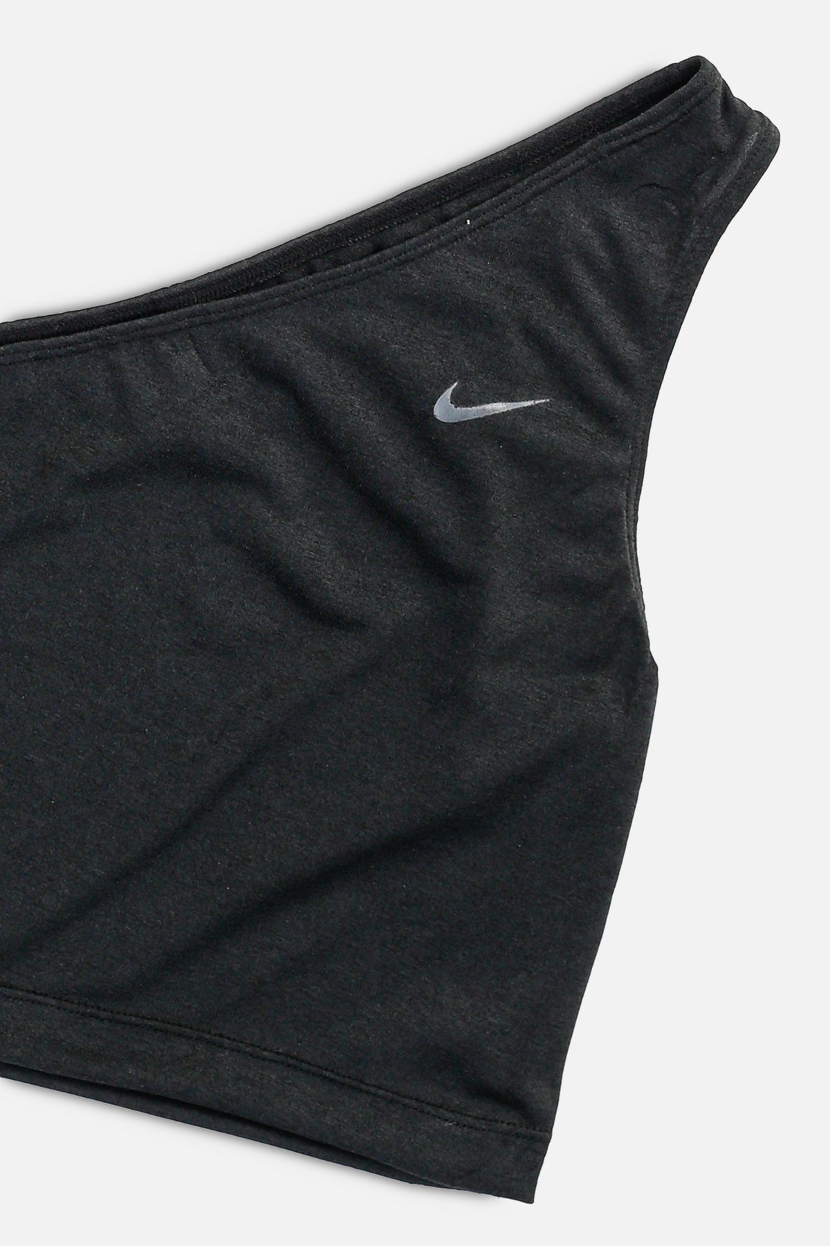 Rework Nike One Shoulder Tank - L-TOPS-Nike-L-Frankie Collective Rare Vintage Streetwear Reworks