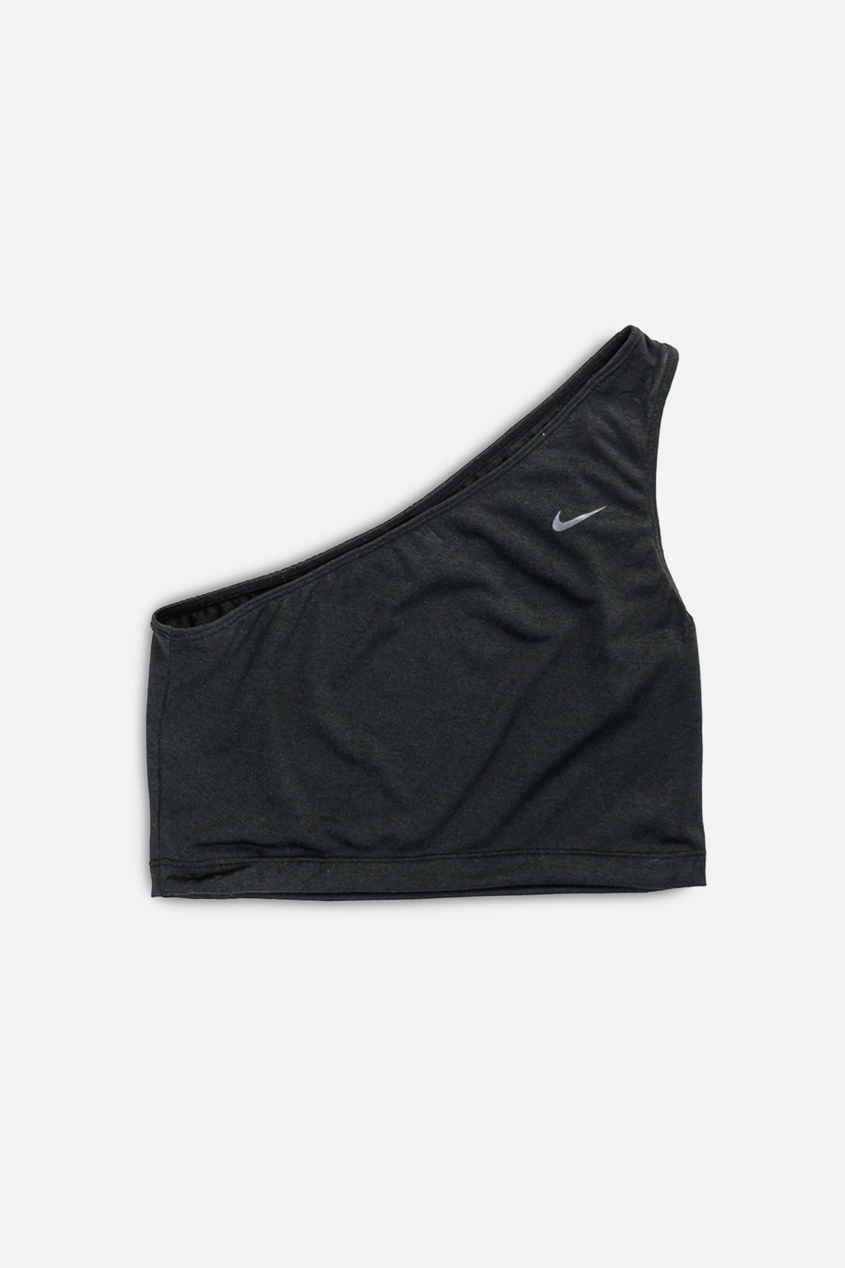 Rework Nike One Shoulder Tank - L-TOPS-Nike-L-Frankie Collective Rare Vintage Streetwear Reworks