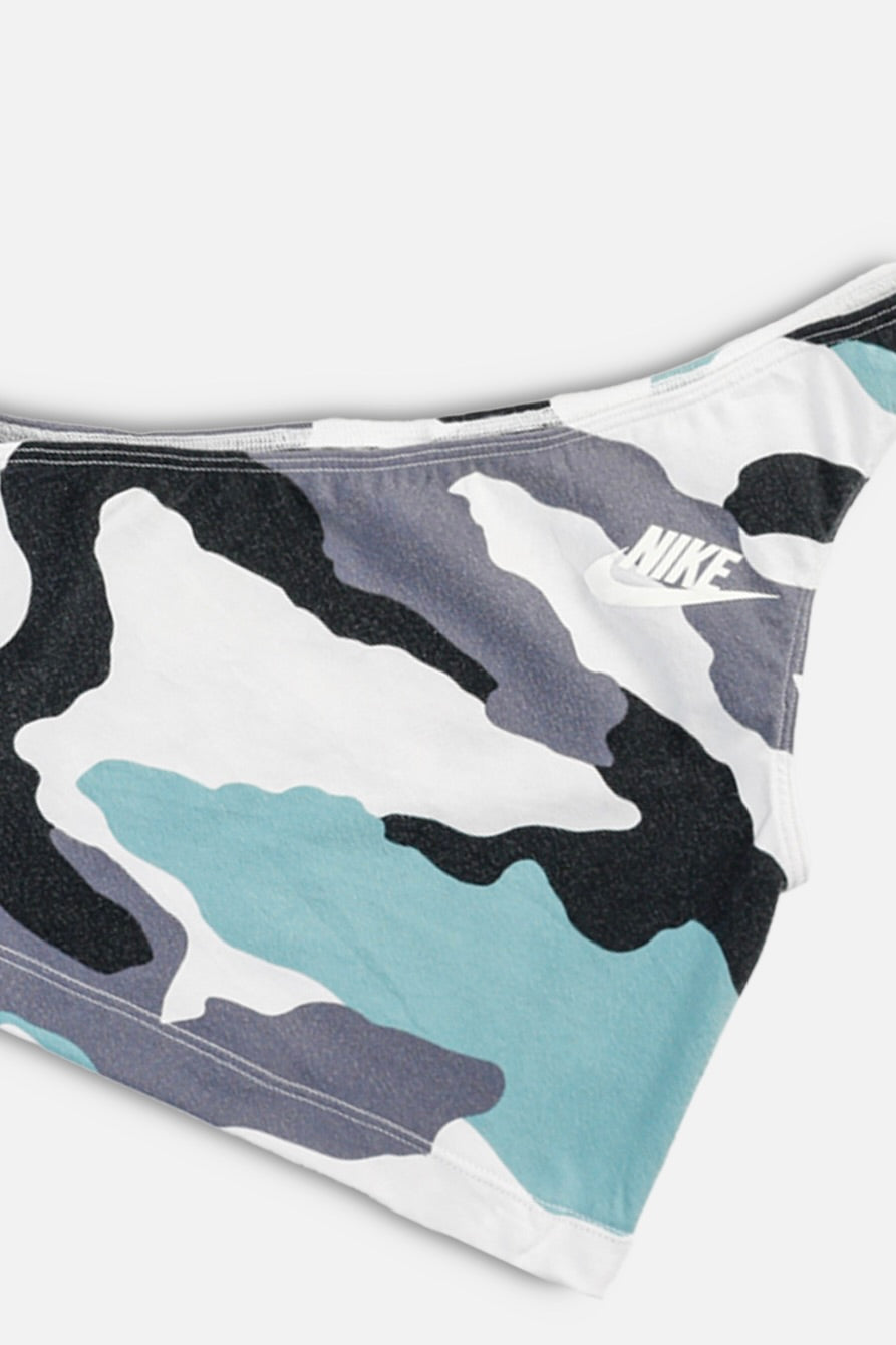 Rework Nike One Shoulder Tank - M-TOPS-Nike-M-Frankie Collective Rare Vintage Streetwear Reworks