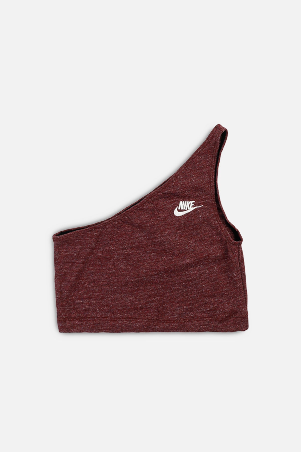 Rework Nike One Shoulder Tank - S-TOPS-Nike-S-Frankie Collective Rare Vintage Streetwear Reworks