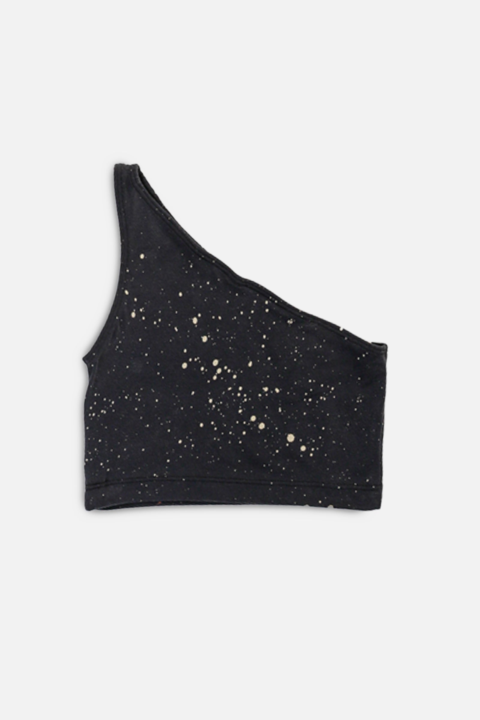 Rework Nike One Shoulder Tank - XS-TOPS-Nike-XS-Frankie Collective Rare Vintage Streetwear Reworks