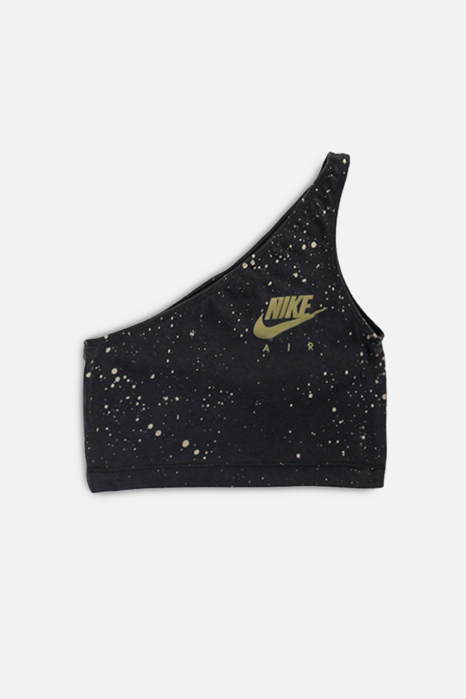 Rework Nike One Shoulder Tank - XS-TOPS-Nike-XS-Frankie Collective Rare Vintage Streetwear Reworks