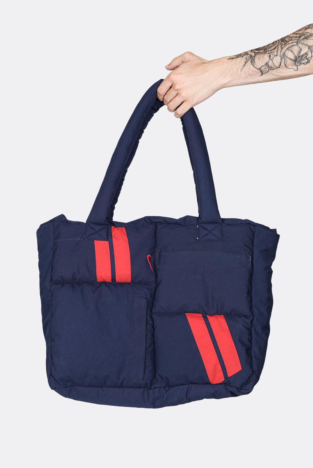 Rework Nike Puffer Tote Bag-Bags-Nike-Frankie Collective Rare Vintage Streetwear Reworks