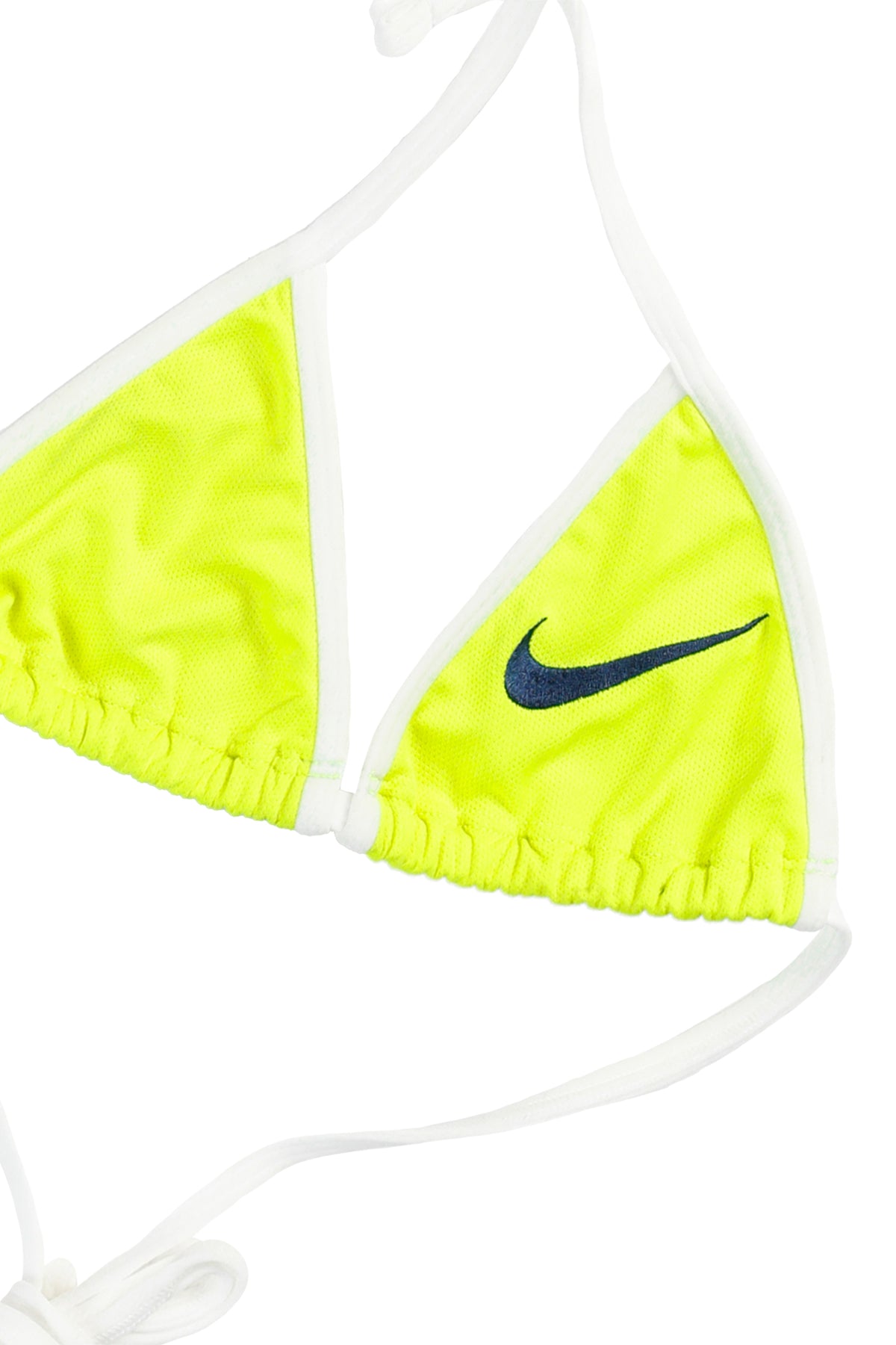 Rework Nike Triangle Top - XS-BRA TOPS-Nike-XS-Frankie Collective Rare Vintage Streetwear Reworks