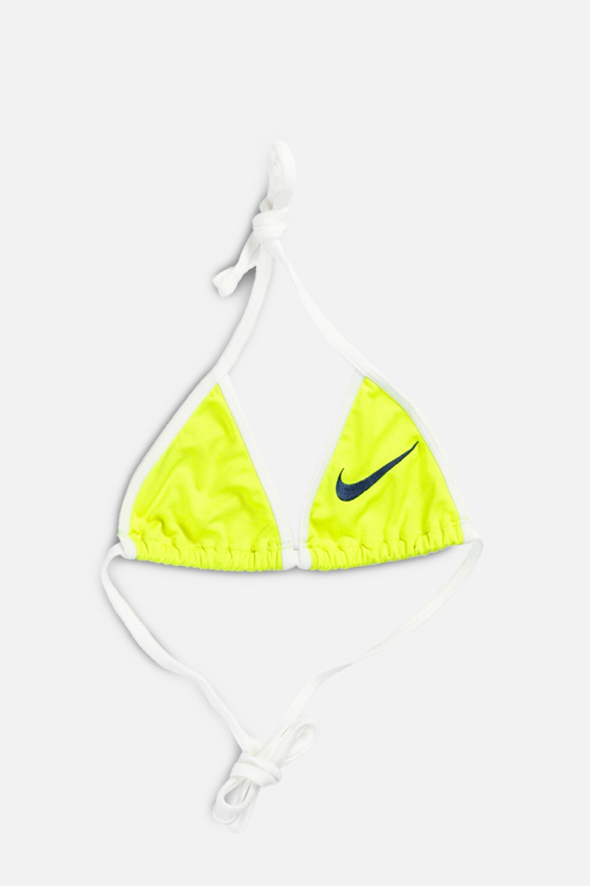 Rework Nike Triangle Top - XS-BRA TOPS-Nike-XS-Frankie Collective Rare Vintage Streetwear Reworks